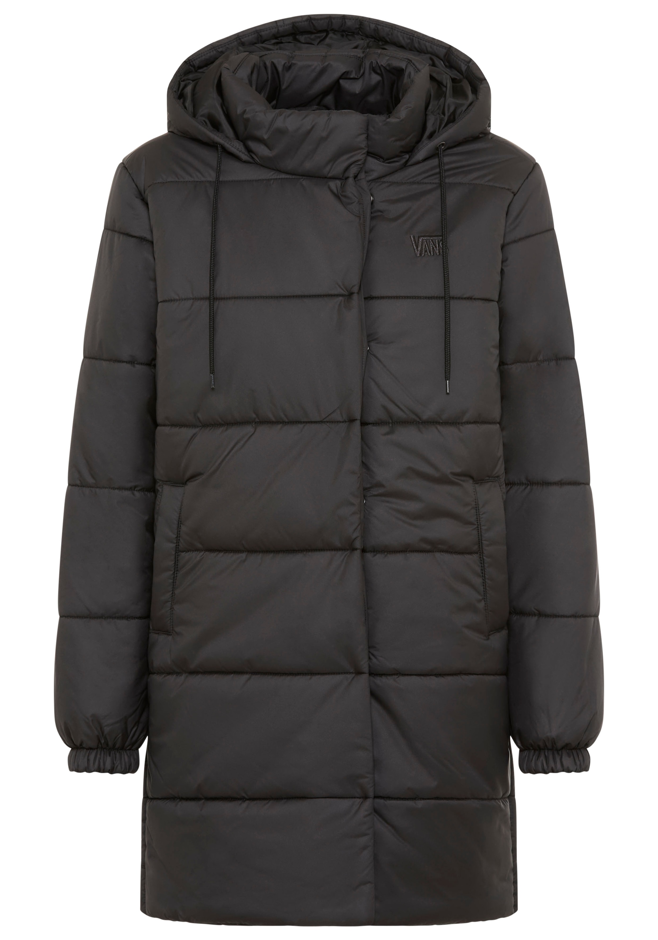 Image of Vans Steppmantel aus Polyester, sportlicher Stil, mit Kapuze
