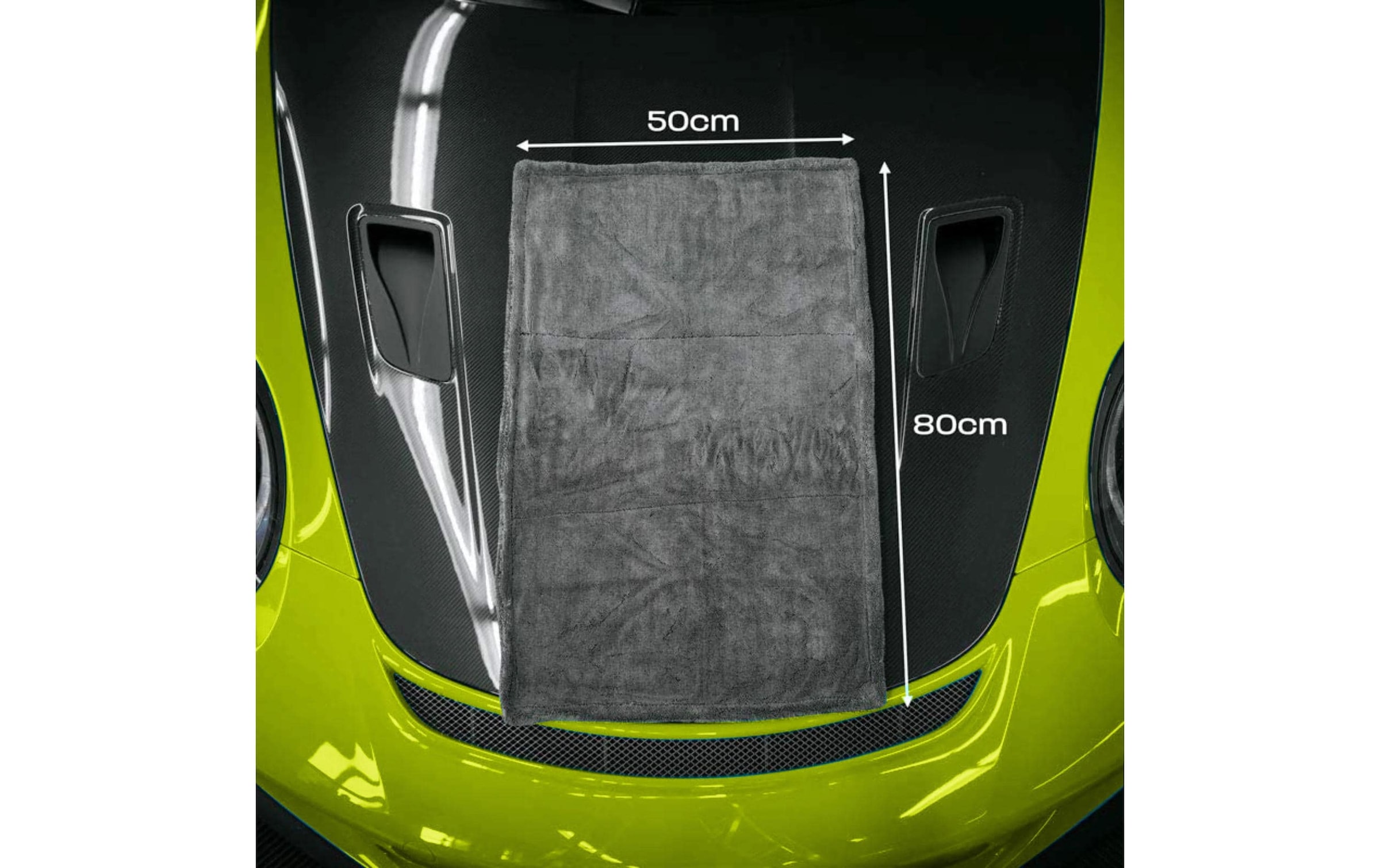 Reinigungstuch »21CARS XL Twisted Towel Auto, 80 x 50 cm«