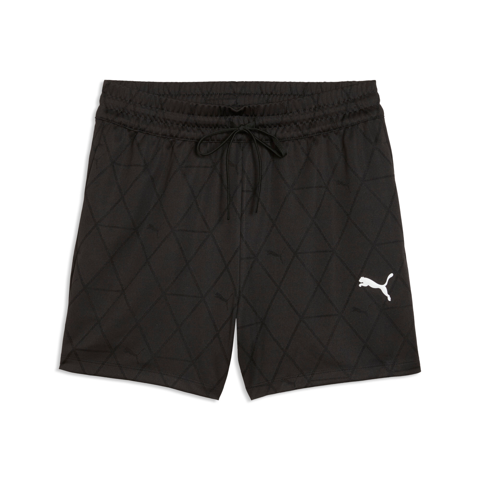 Image of PUMA Trainingsshorts "SPORT HIGH-RISE JERSEY SHORTS 4"" Regular Fit, mit Eingrifftaschen, mit Kordelverschluss