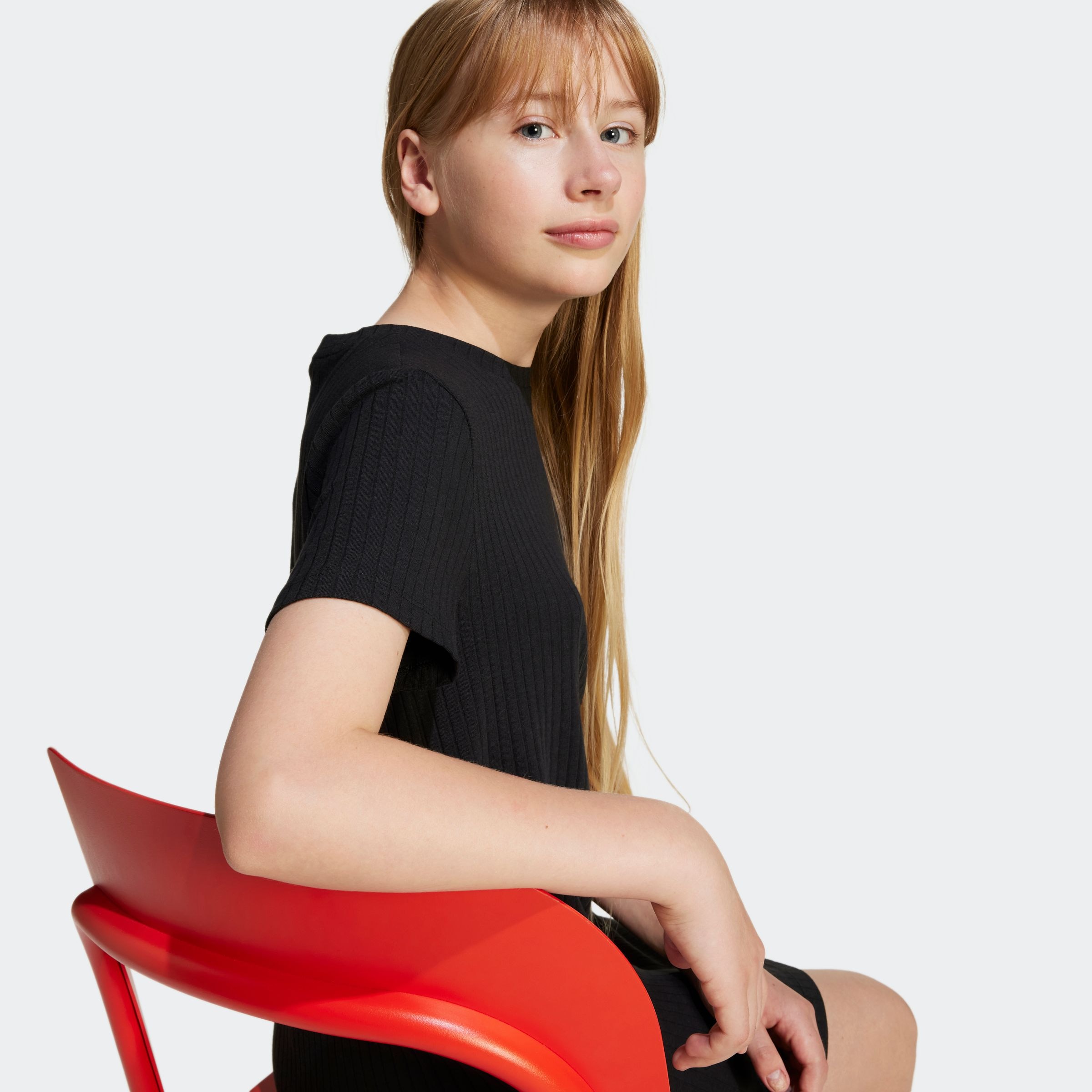 adidas Originals Shirtkleid »RIB DRESS«, (1 tlg.)