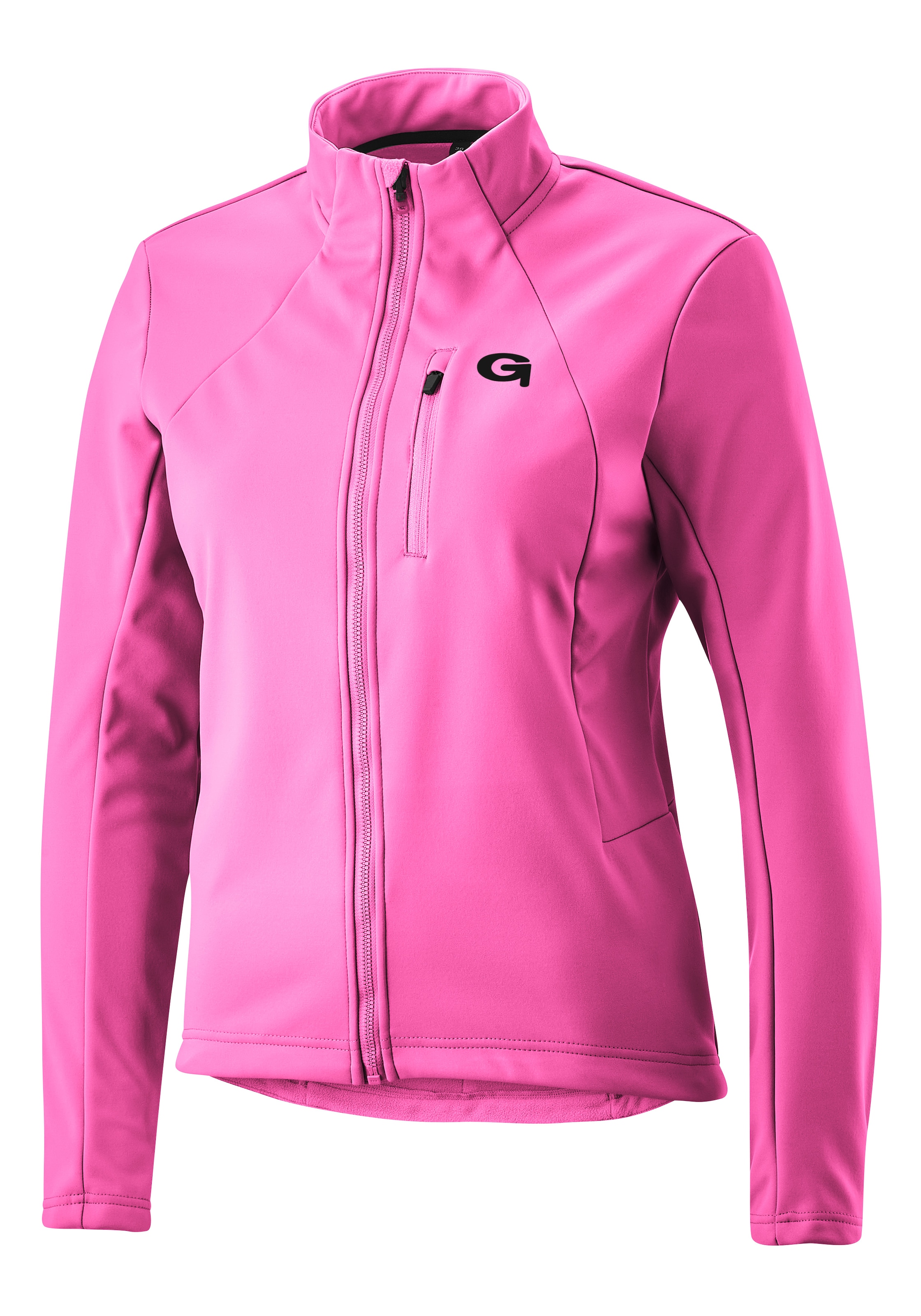 Gonso Fahrradjacke »ADVENTURE JACKET SOFTSHELL W«, Damen Radjacke, atmungsaktiv, Slim Fit