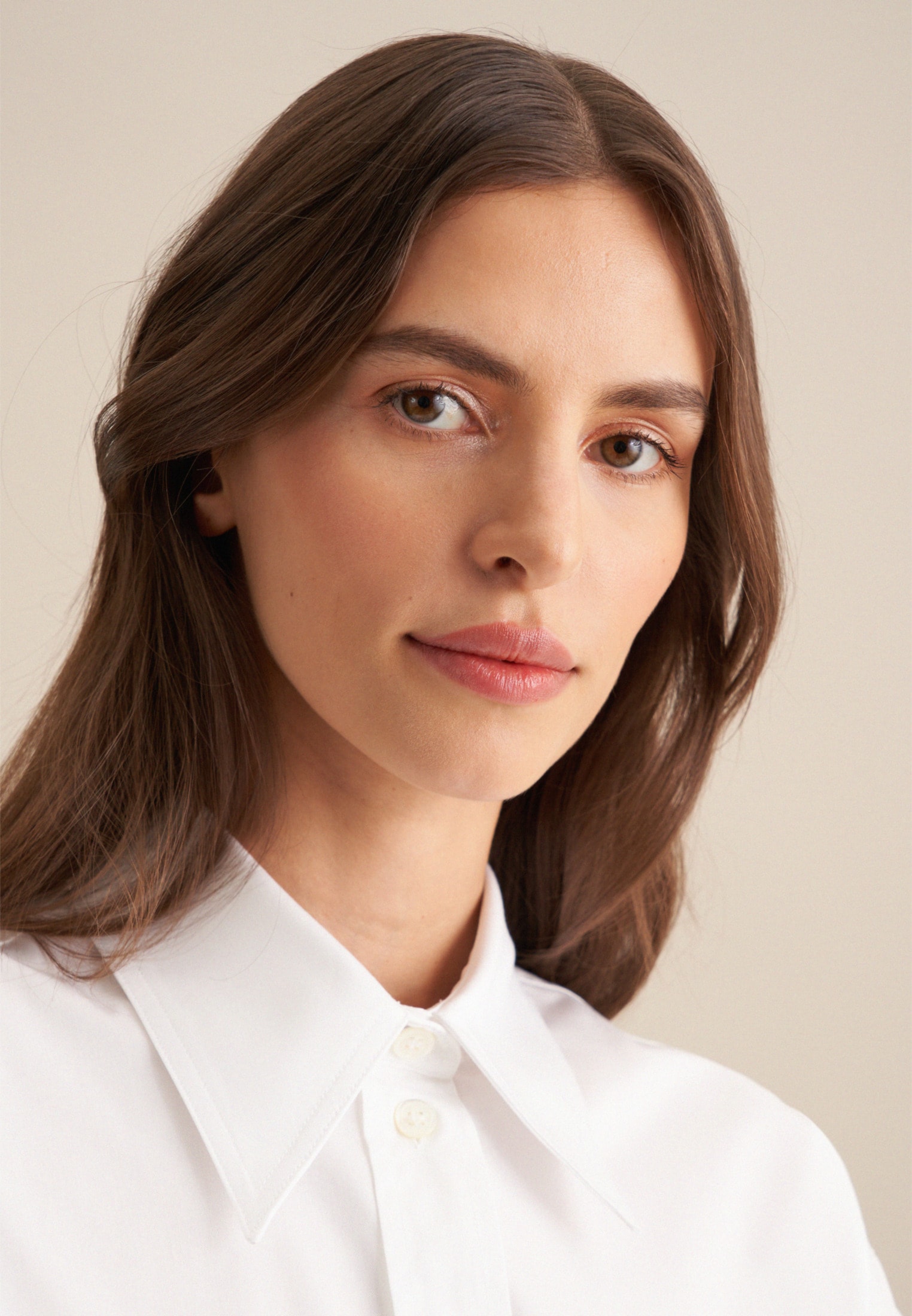 seidensticker Longbluse »Schwarze Rose« Langarm Kragen Uni