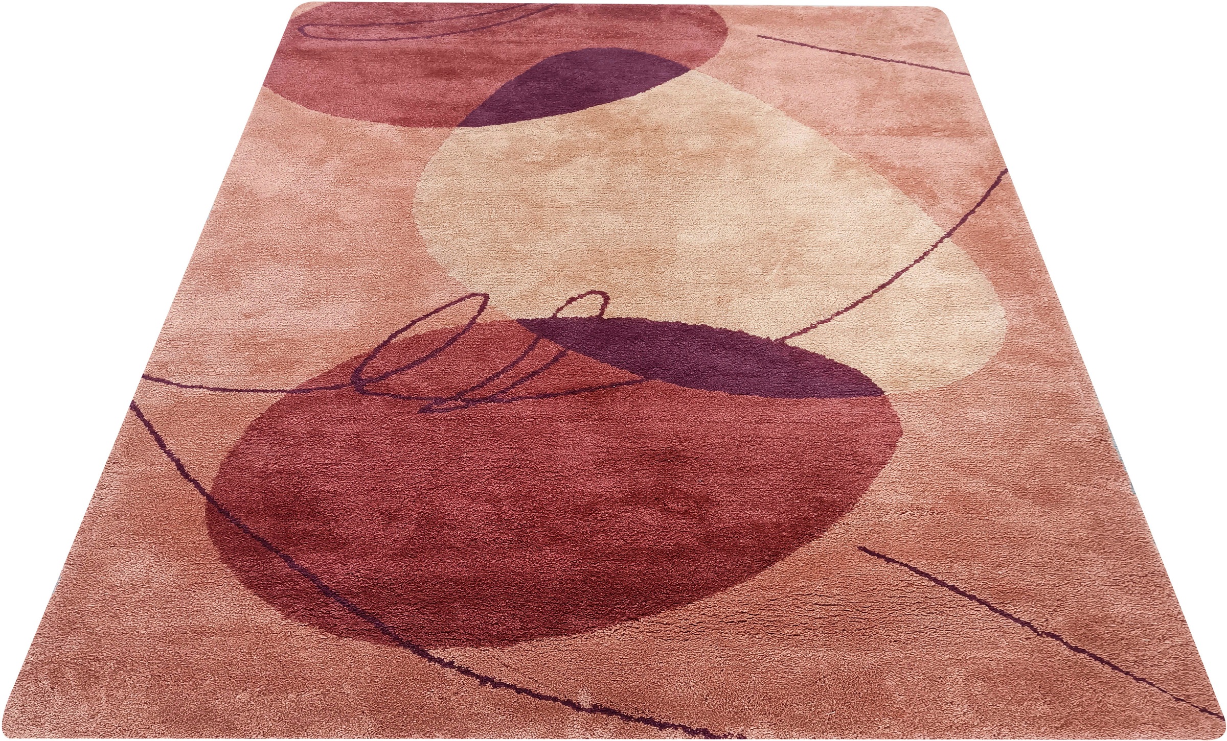 Image of LeGer Home by Lena Gercke Teppich »Megan«, rechteckig, 20 mm Höhe, abstraktes Design, super soft, kuschelig, mehrfarbig, geometrisches Muster, ideale Teppiche für Wohnzimmer, Ankleidezimmer & Schlafzimmer bei Ackermann Versand Schweiz