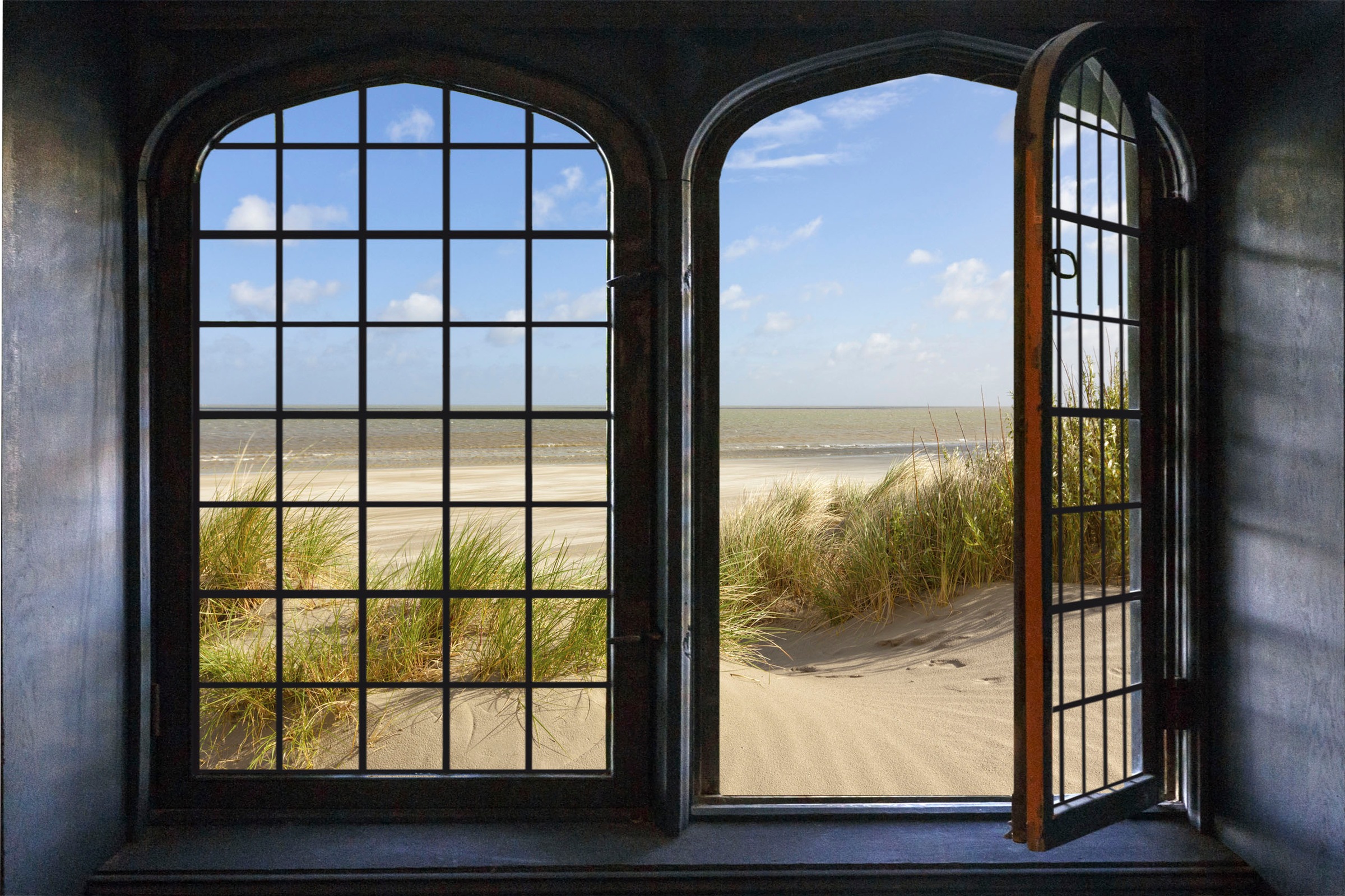 Image of queence Wandsticker "Sylt" Wandsticker, Wandbild, selbstklebend, 3D, Fenster
