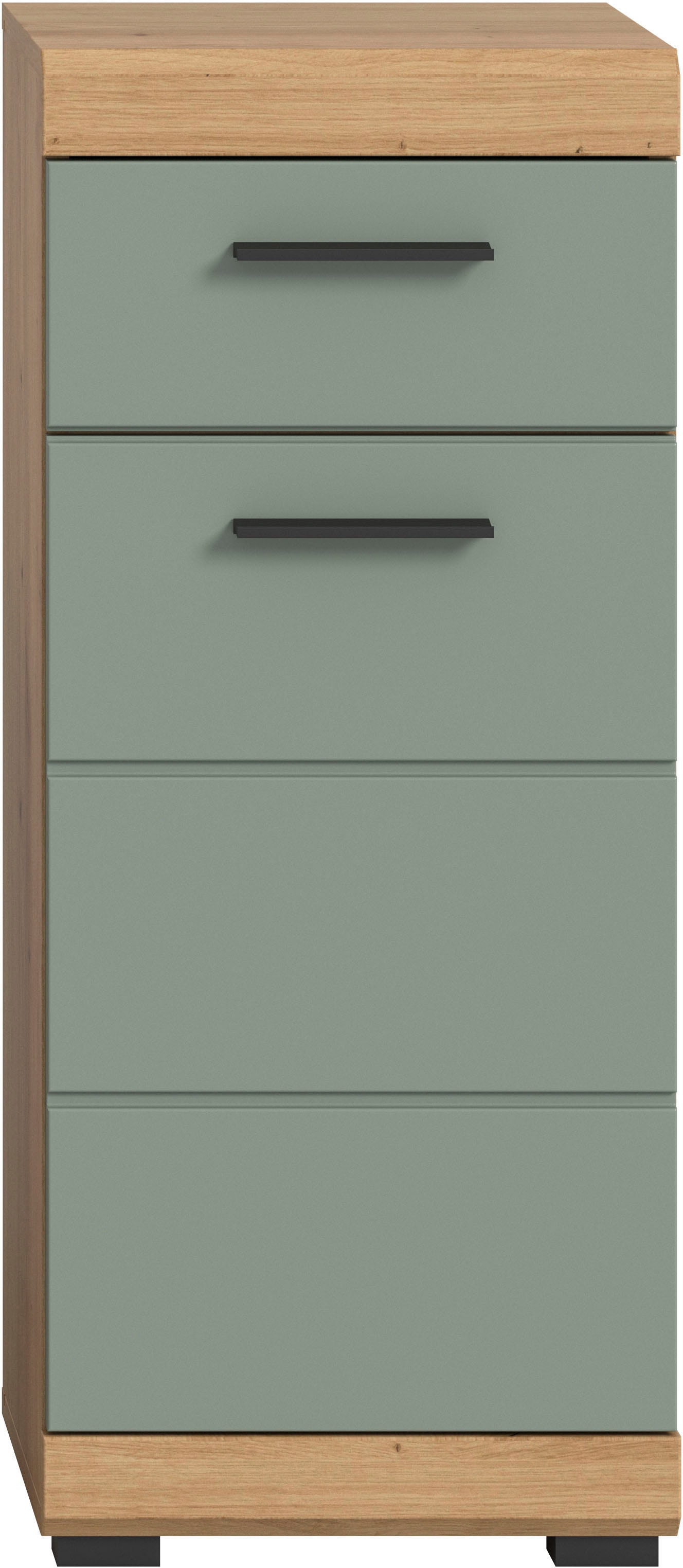 welltime Unterschrank »SIENA, Breite 37cm, 1 Tür, 1 Schubkasten, 2 Fächer, MDF-Front« TOPSELLER!, 1 Stk. tlg. in verschiedenen Farben erhältlich, Badmöbel, Badschrank, Kommode, Bad