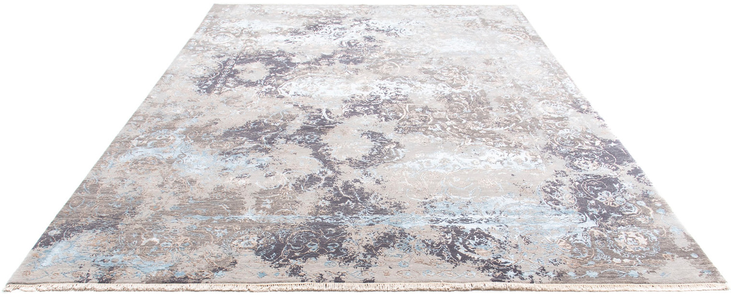 Image of morgenland Designteppich »Designer - 350 x 248 cm - mehrfarbig«, rechteckig, 7 mm Höhe, Wohnzimmer, Handgeknüpft, Einzelstück mit Zertifikat bei Ackermann Versand Schweiz