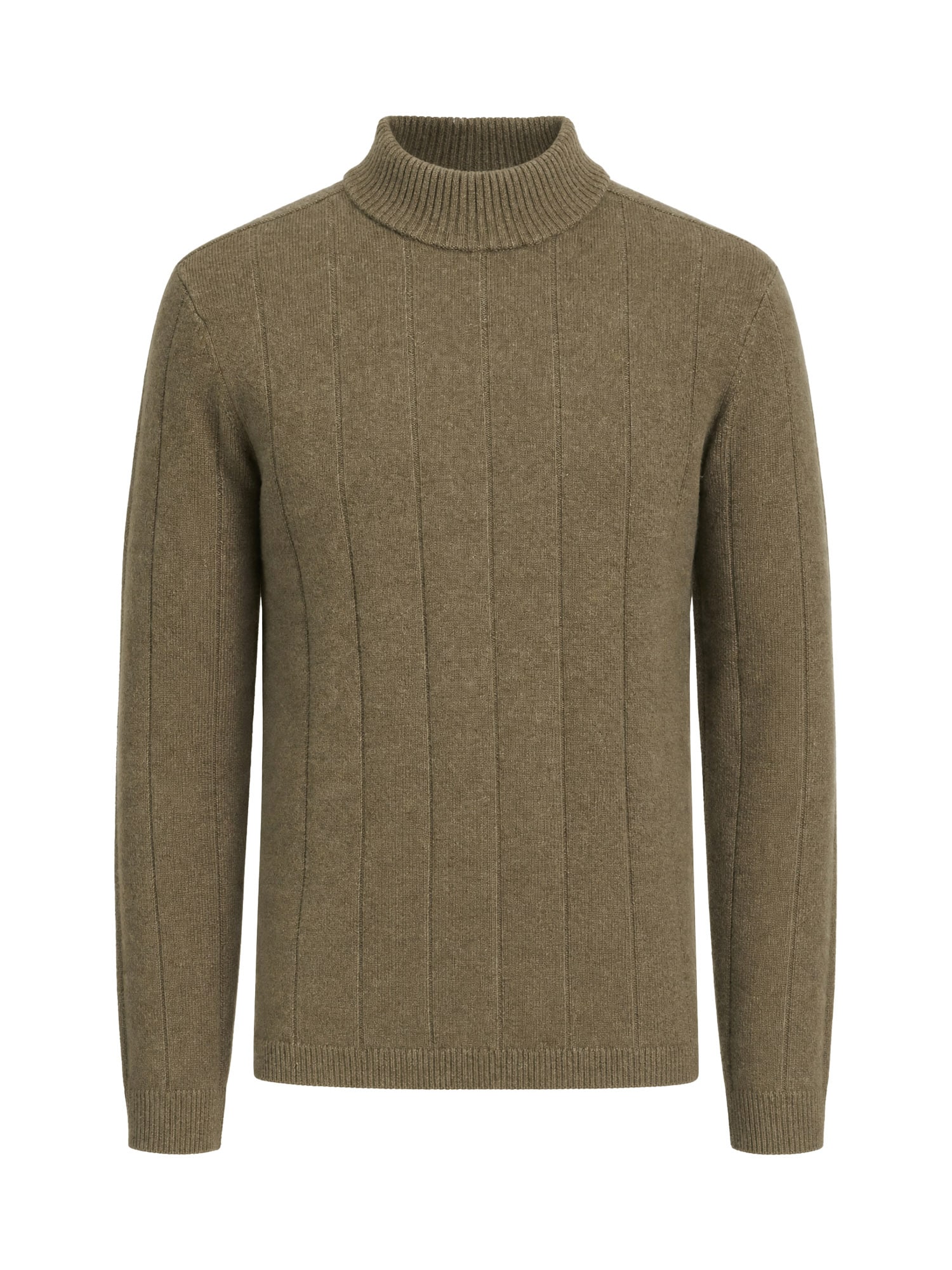 Indicode Pull à col roulé »INCrowport« Materialmix, regular fit