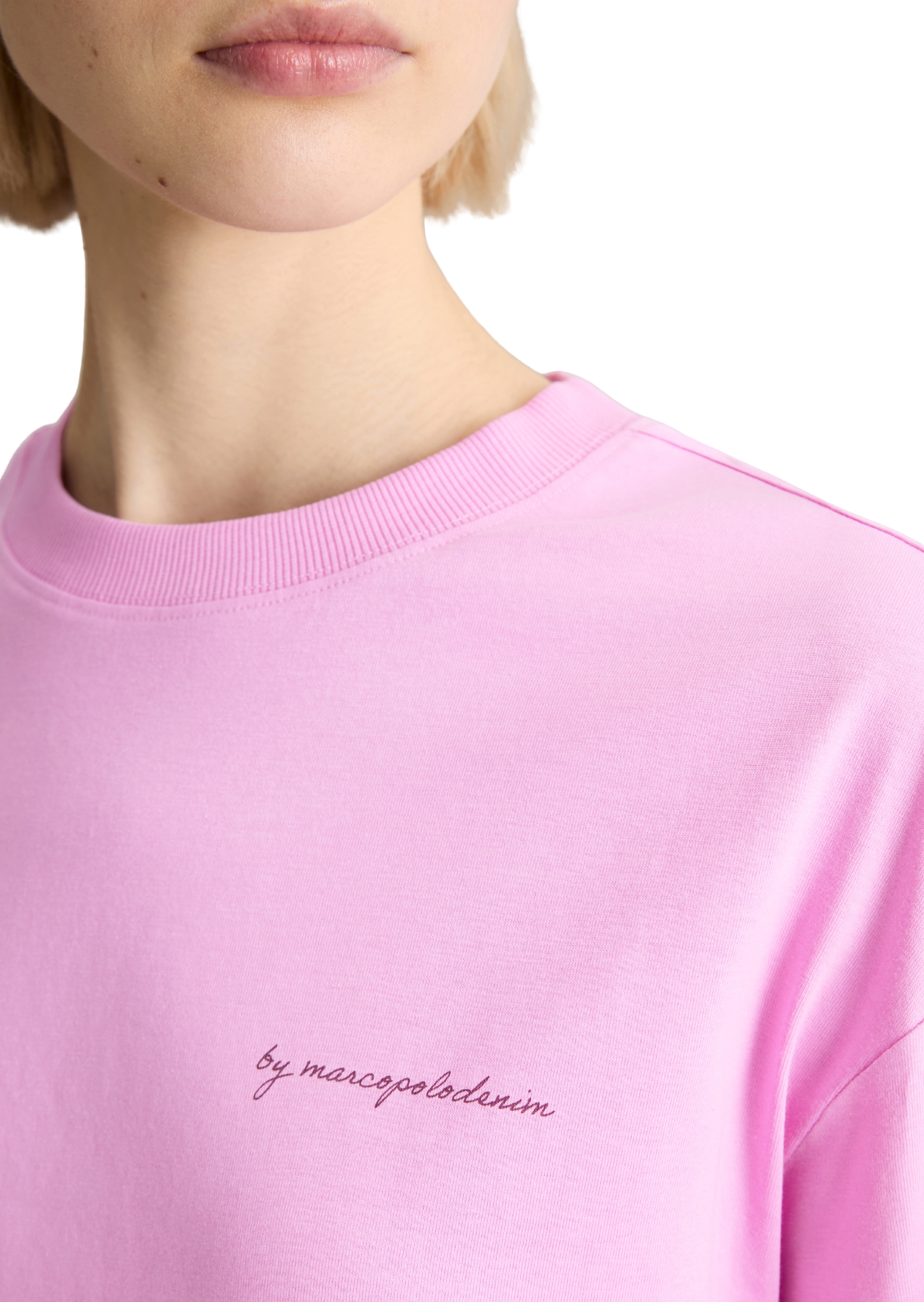 Marc O'Polo DENIM T-shirt relaxed mit Rückenprint