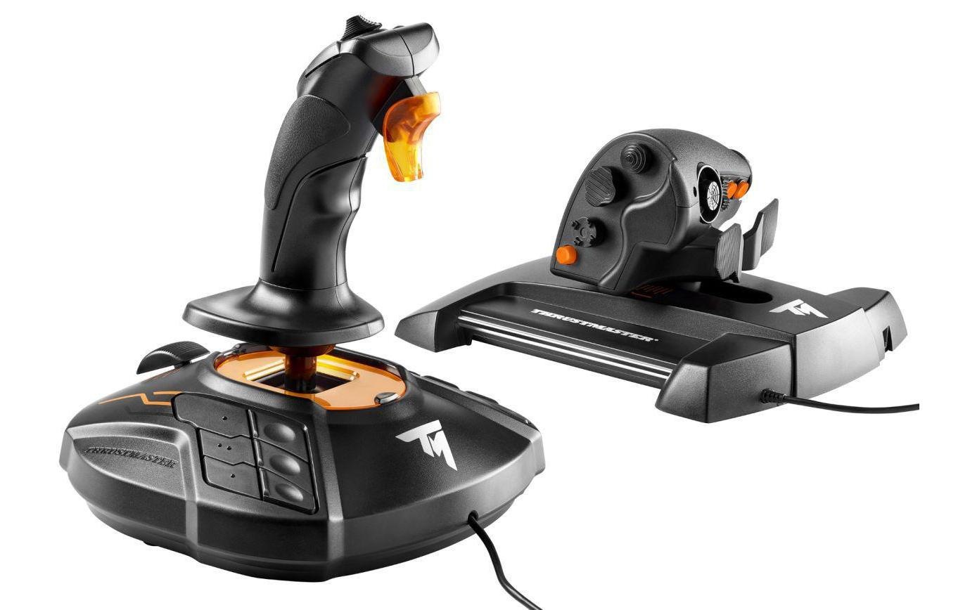 Thrustmaster Joystick »T.16000M FCS Hotas + Dual Throttle«