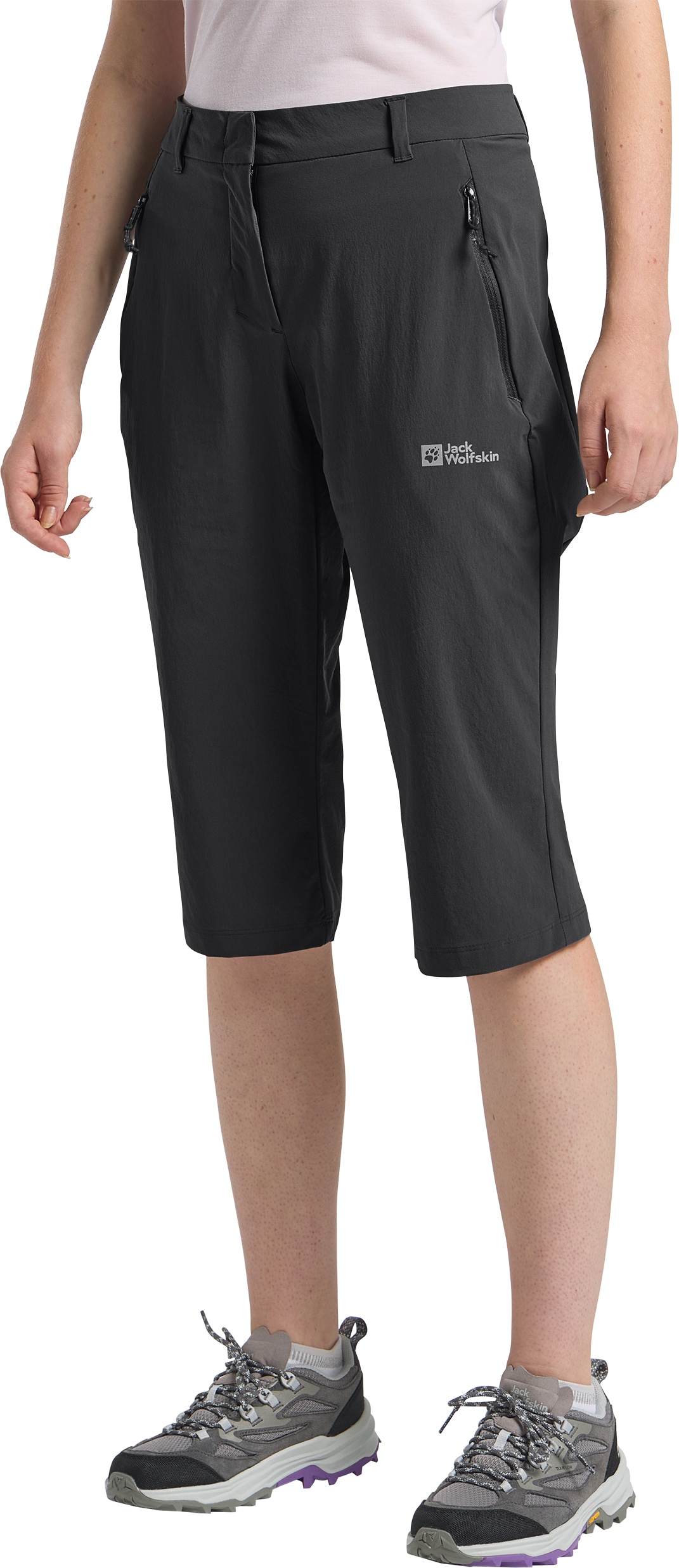 Image of Jack Wolfskin 3/4-Hose "HIKEOUT" Atmungsaktiv, schnell trocknend, wasserabweisend