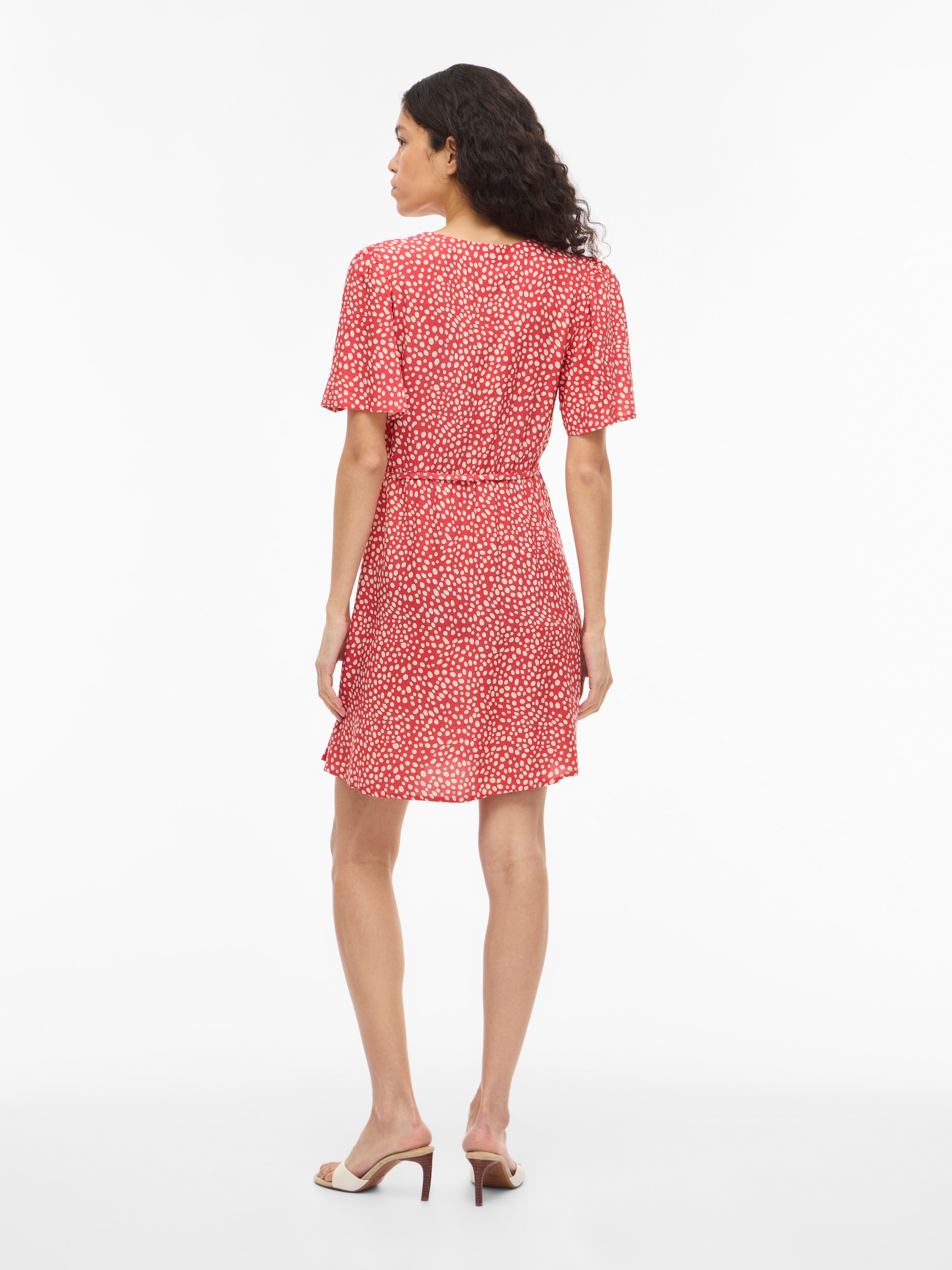 Vila Mini-robe »VIGRACE V-NECK S/S SHORT DRESS - NOOS« robe d'été,