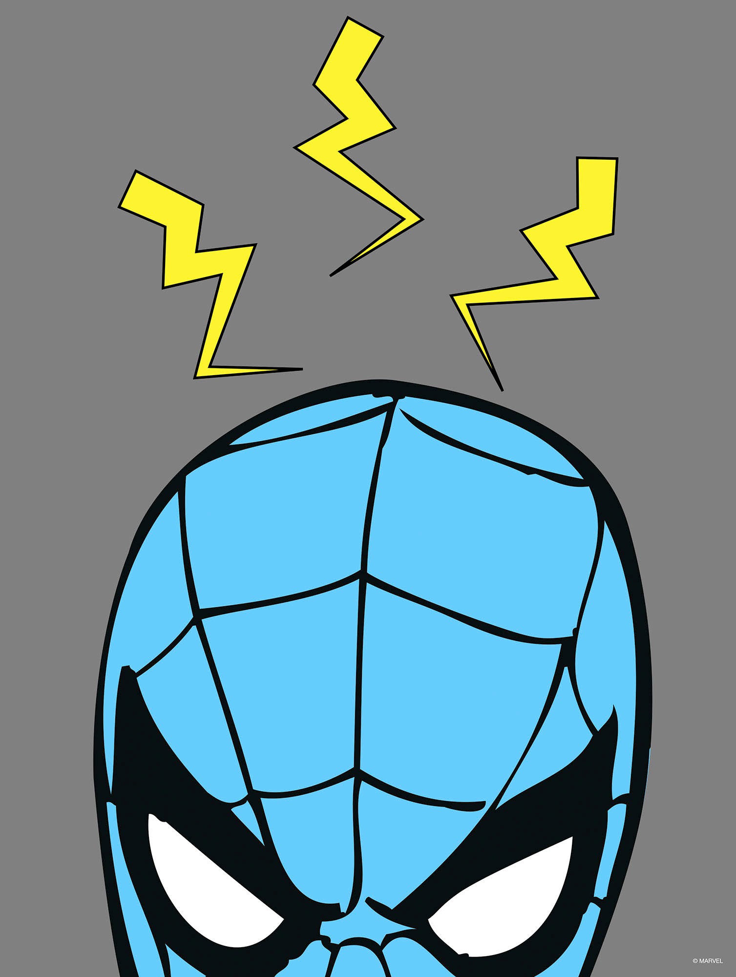 Image of Komar Wandbild »Marvel PowerUp Spider-Man Sense«, (1 St.), Deutsches Premium-Poster Fotopapier mit seidenmatter Oberfläche und hoher Lichtbeständigkeit. Für fotorealistische Drucke mit gestochen scharfen Details und hervorragender Farbbrillanz. bei Ackerm