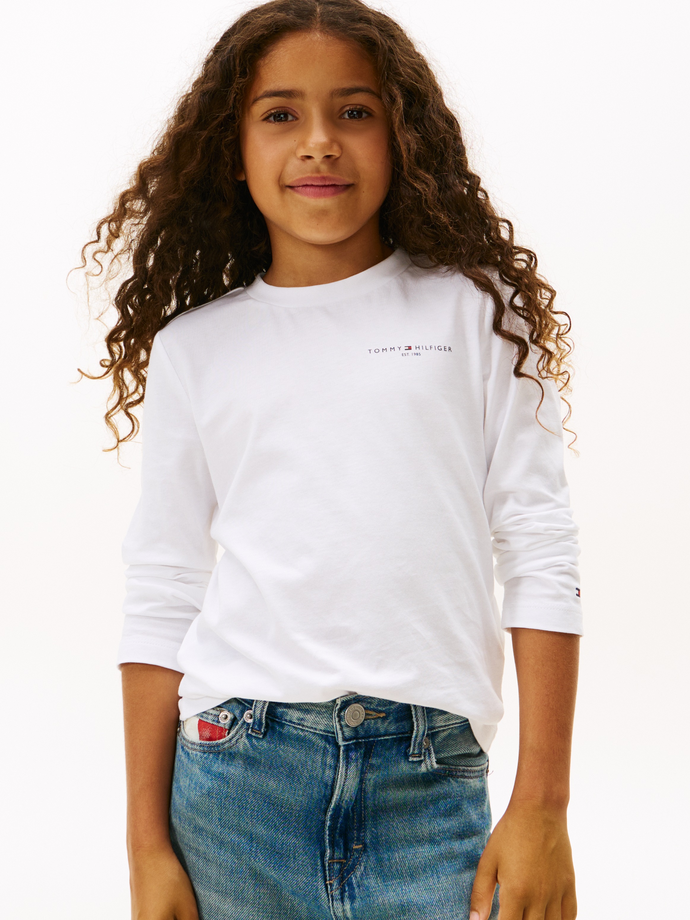Image of Tommy Hilfiger Langarmshirt "MINI CORP T-SHIRT LS" Kinder bis 16 Jahre