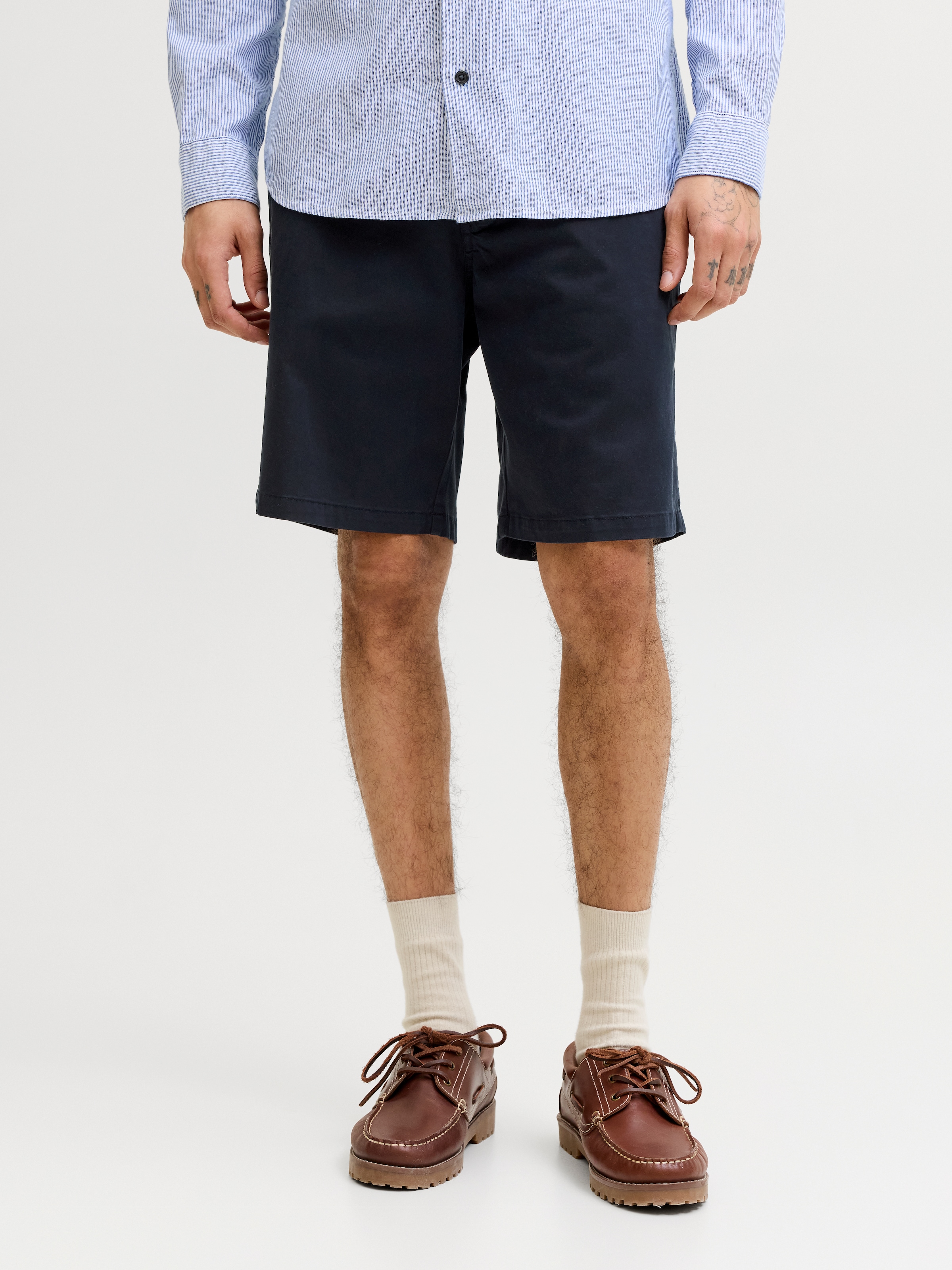 Image of Jack & Jones Chinoshorts "JPSTACE VANCE CHINO SHORTS REG SN" Baumwollmischung, relaxed fit
