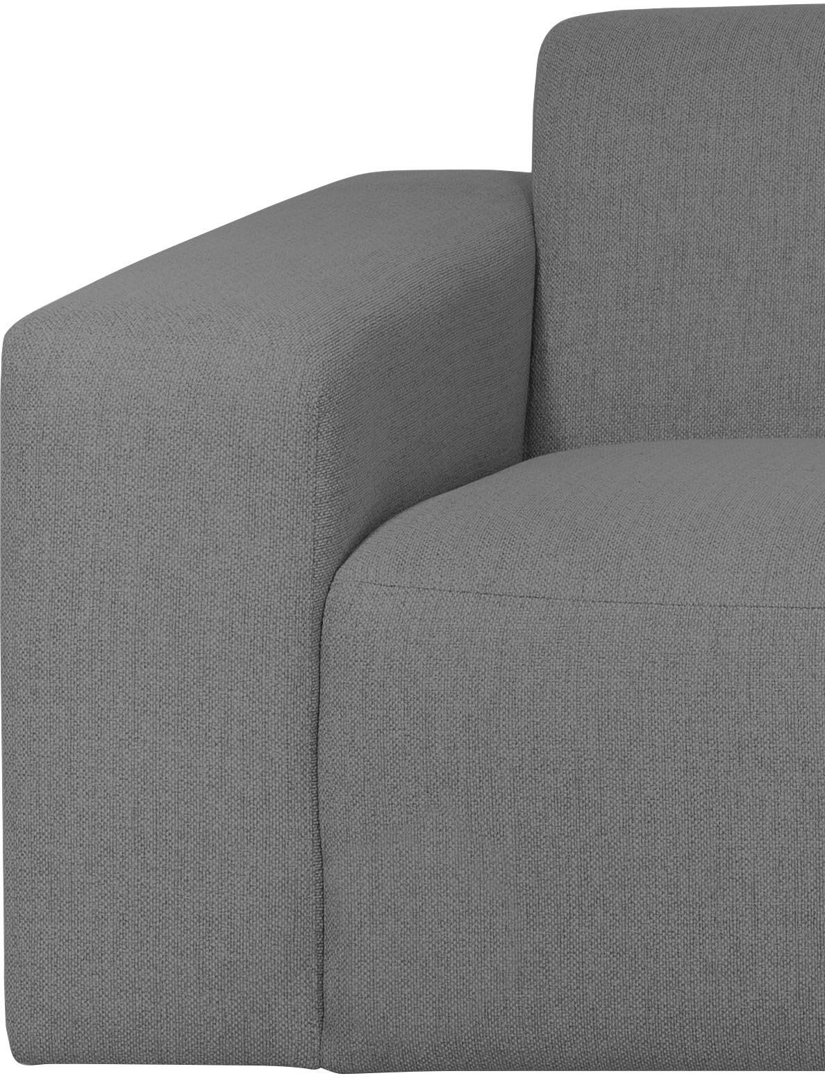 INOSIGN Ecksofa »Koa,228cm, L-Form, Modulsofa, Webstoff, Cord«, Designsofa, weicher Lounge-Sitzkomfort, Welleunterfederung, bodentief