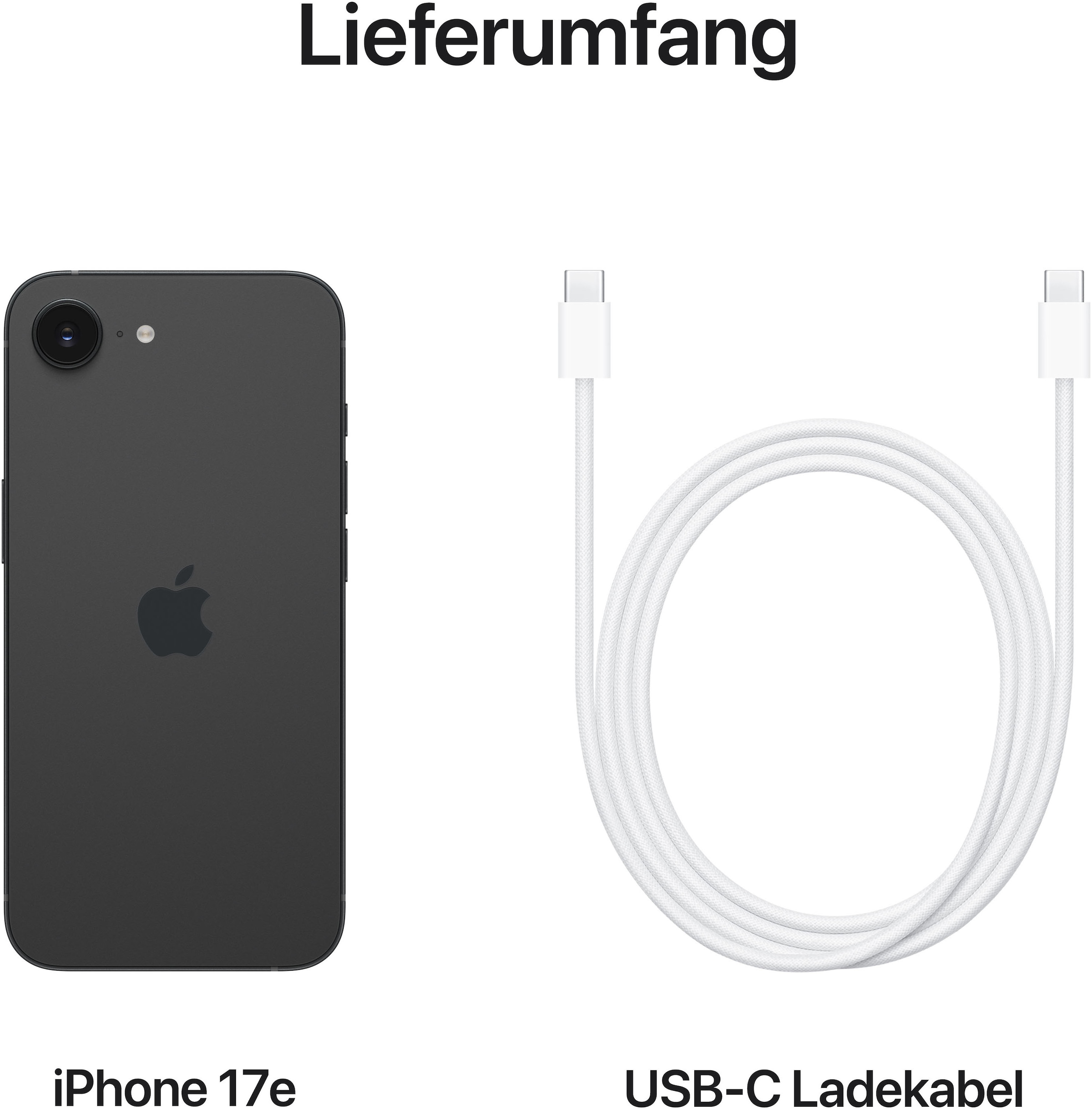 Apple Smartphone »iPhone 17e« Black