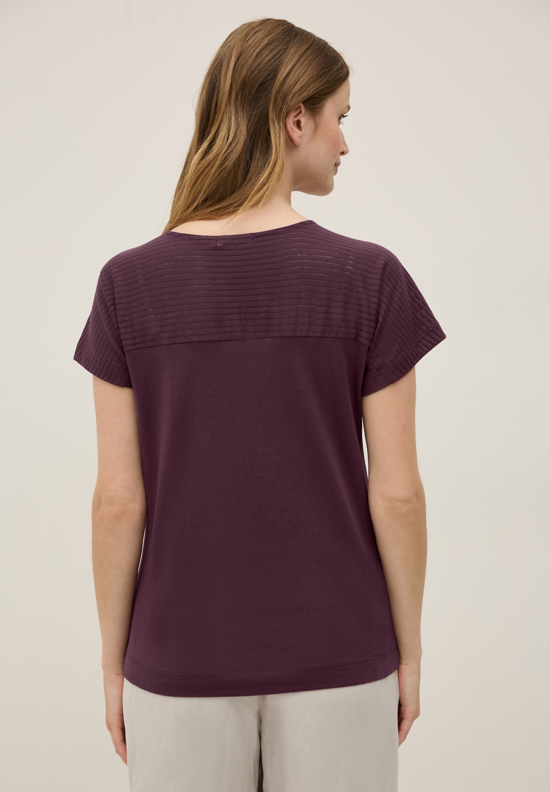 Cecil T-Shirt, in Ausbrenner-Optik