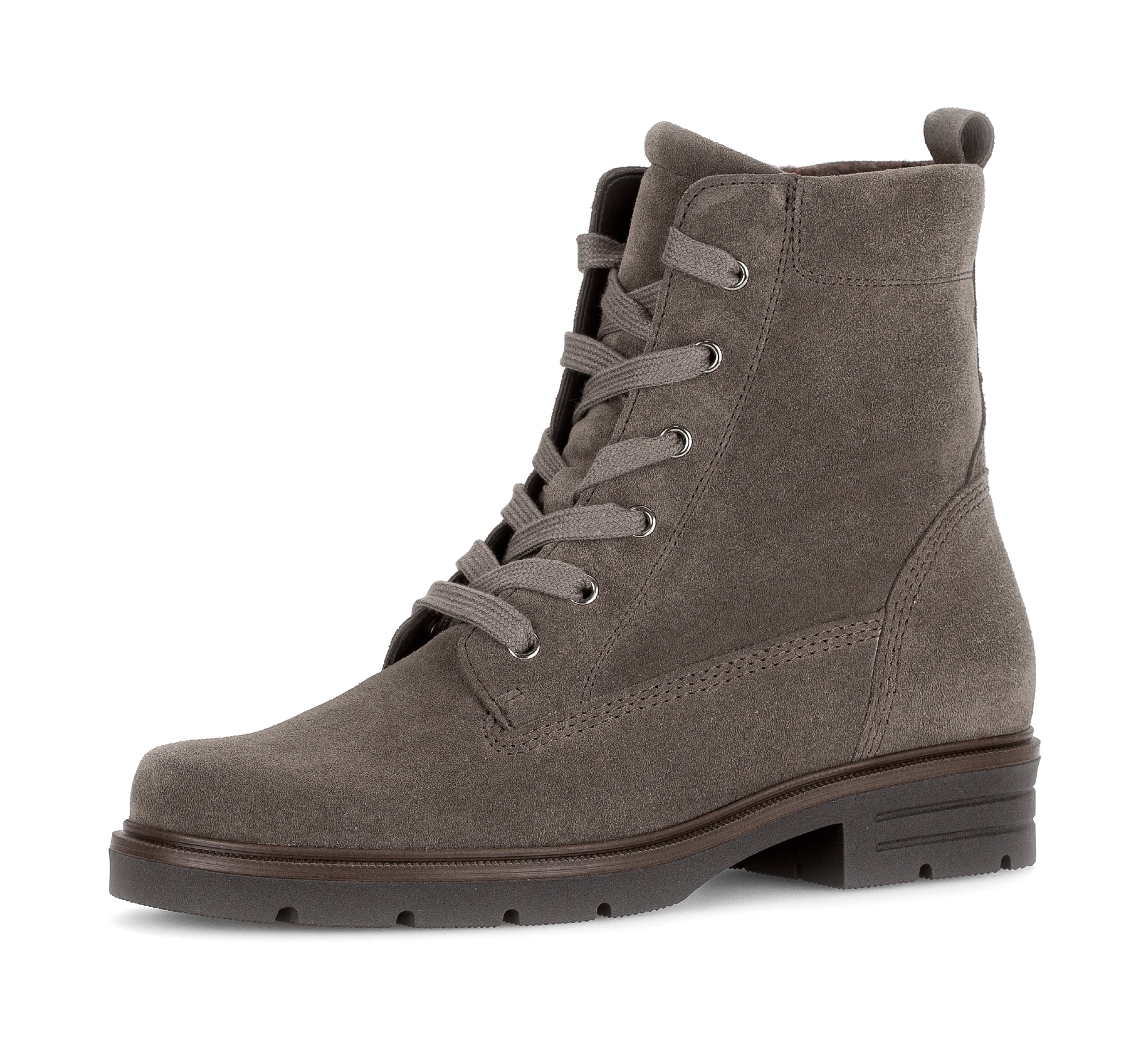 Image of Gabor Schnürstiefelette, Blockabstz, Schnürboots mit zweckmässigem Innenreissverschluss