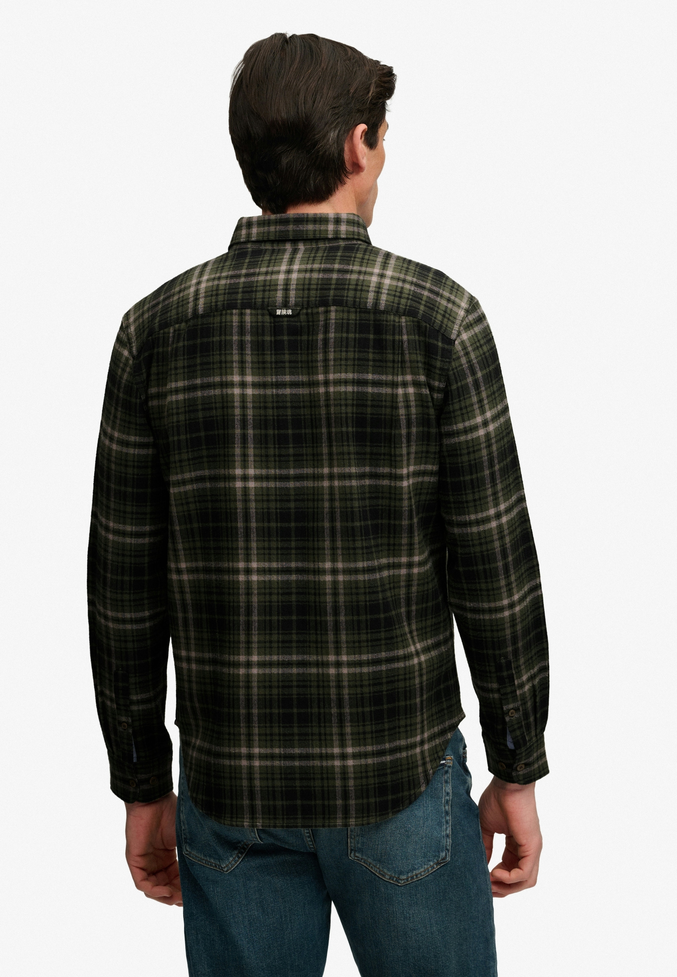 Superdry Chemise à manches longues »L/S COTTON LUMBERJACK SHIRT« coton, coupe régulière