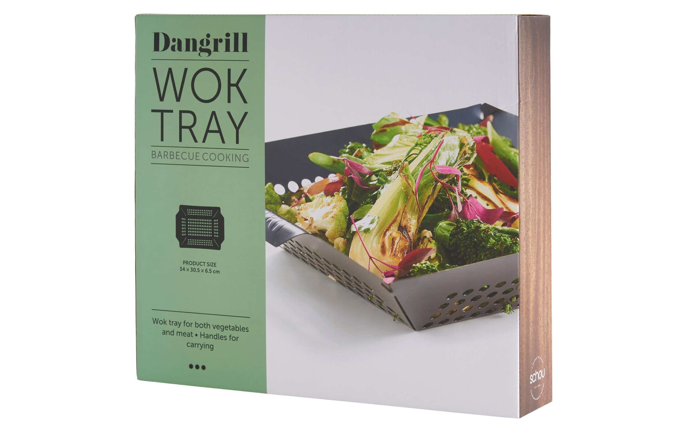 Wok »Dangrill 34 x 30 cm, Antihaftbeschichtet«