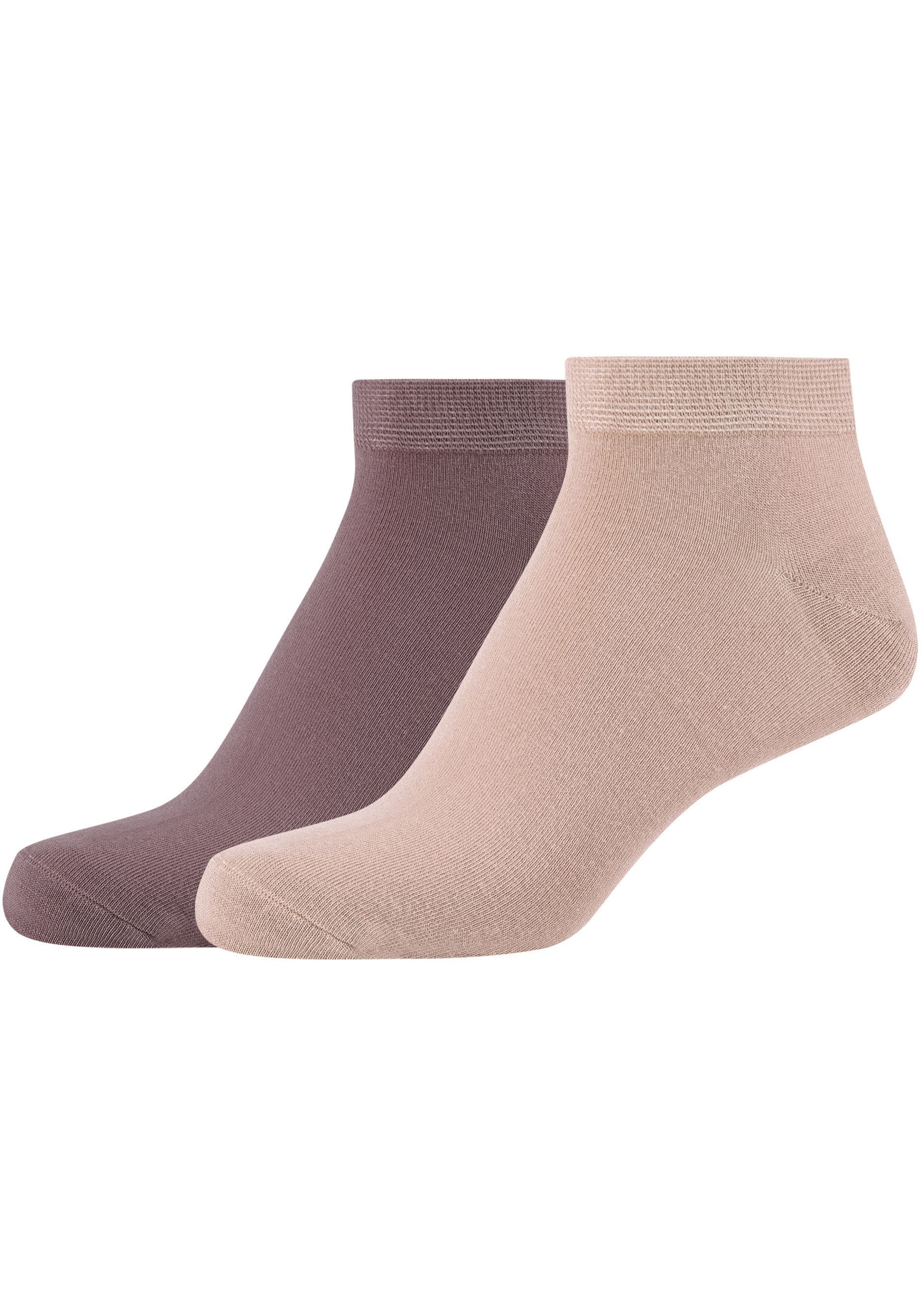 Camano Kurzsocken »silky touch«, (6 Paar), mit hautfreundlichem Gewebe
