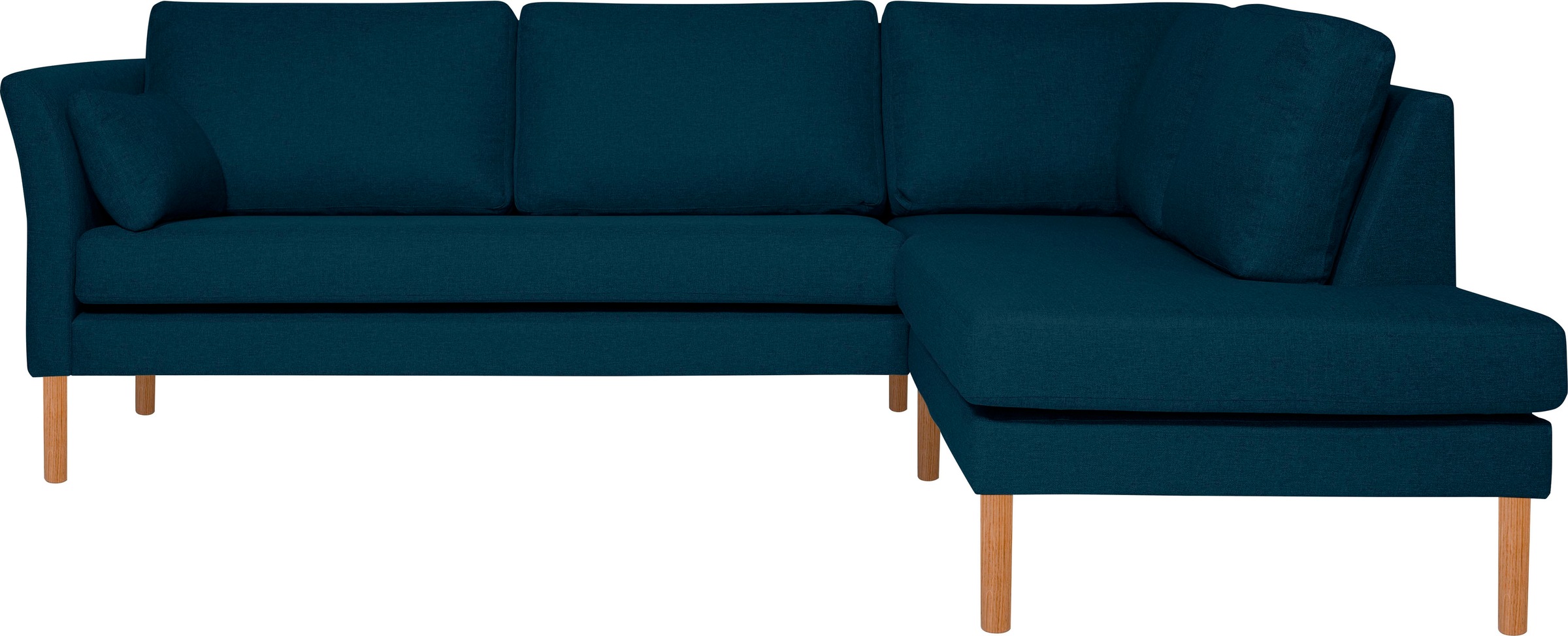 andas Ecksofa »Grenzda, L-Form,« mit Holzfüssen