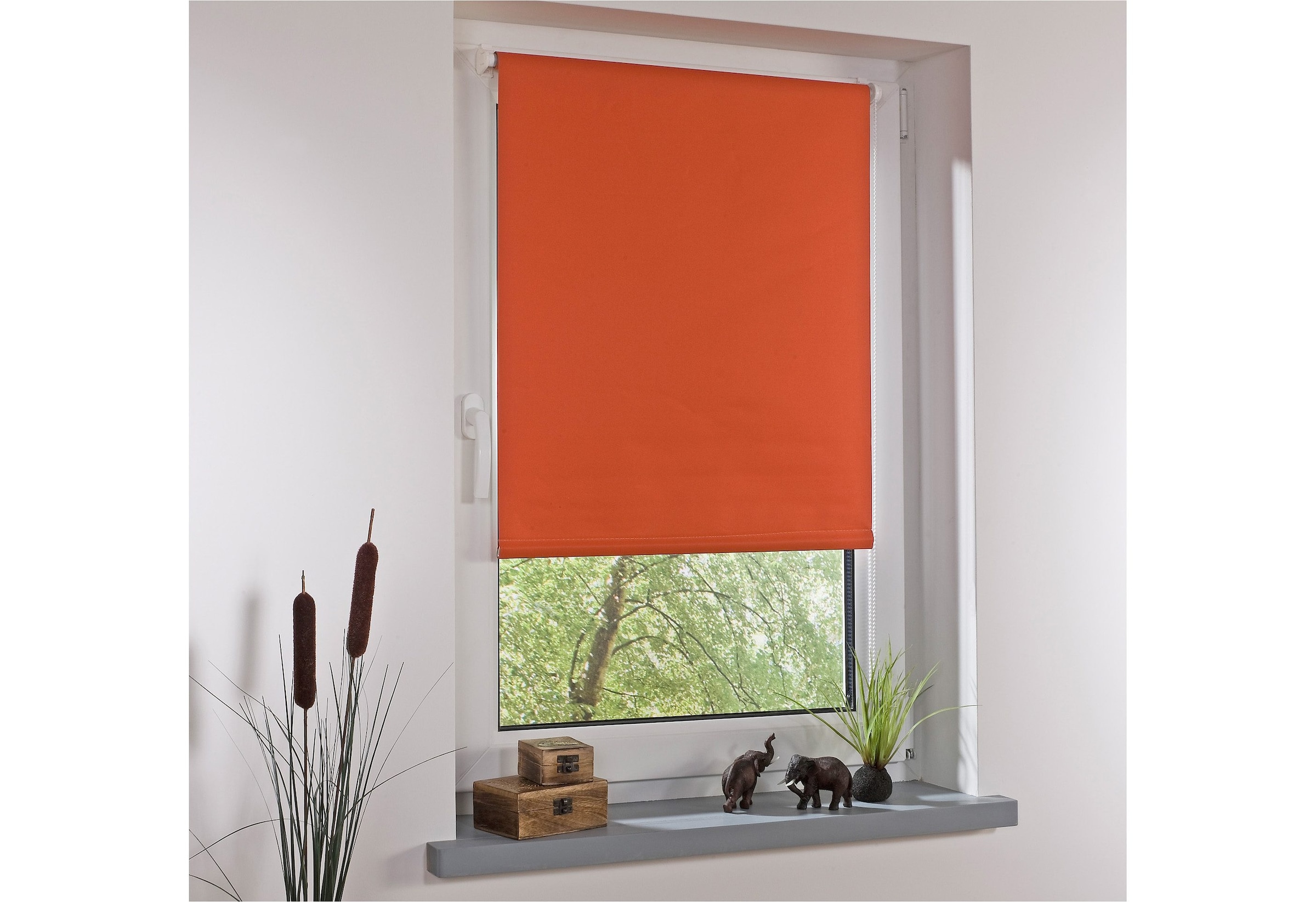 Liedeco Store à tirage latéral verdunkelnd ohne Bohren