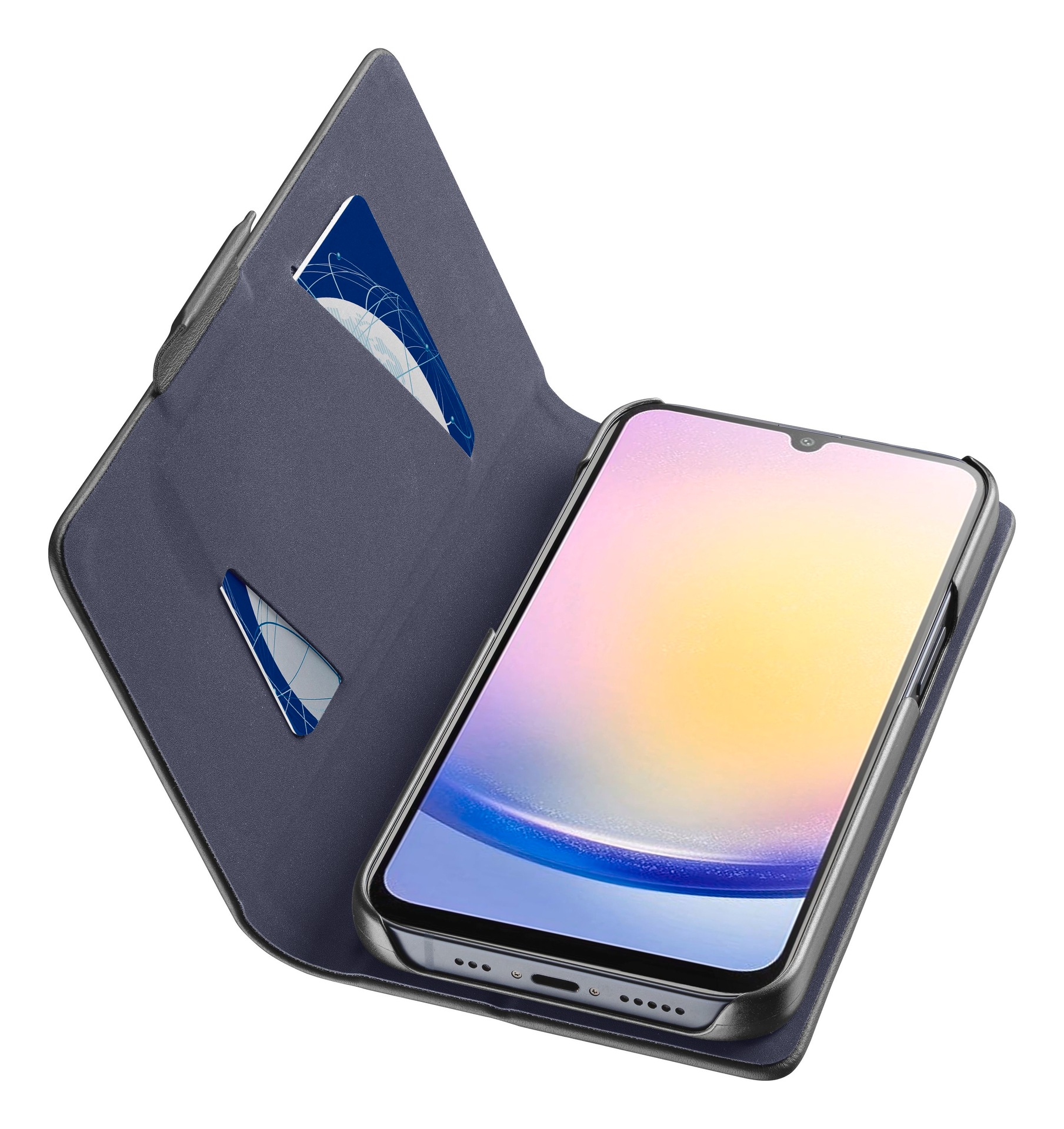 Cellularline Handyhülle »Book Case für Samsung Galaxy A26 5G«, Samsung Galaxy A26, Backcover, Schutzhülle, Handyschutzhülle, Case, Schutzcase, stossfest