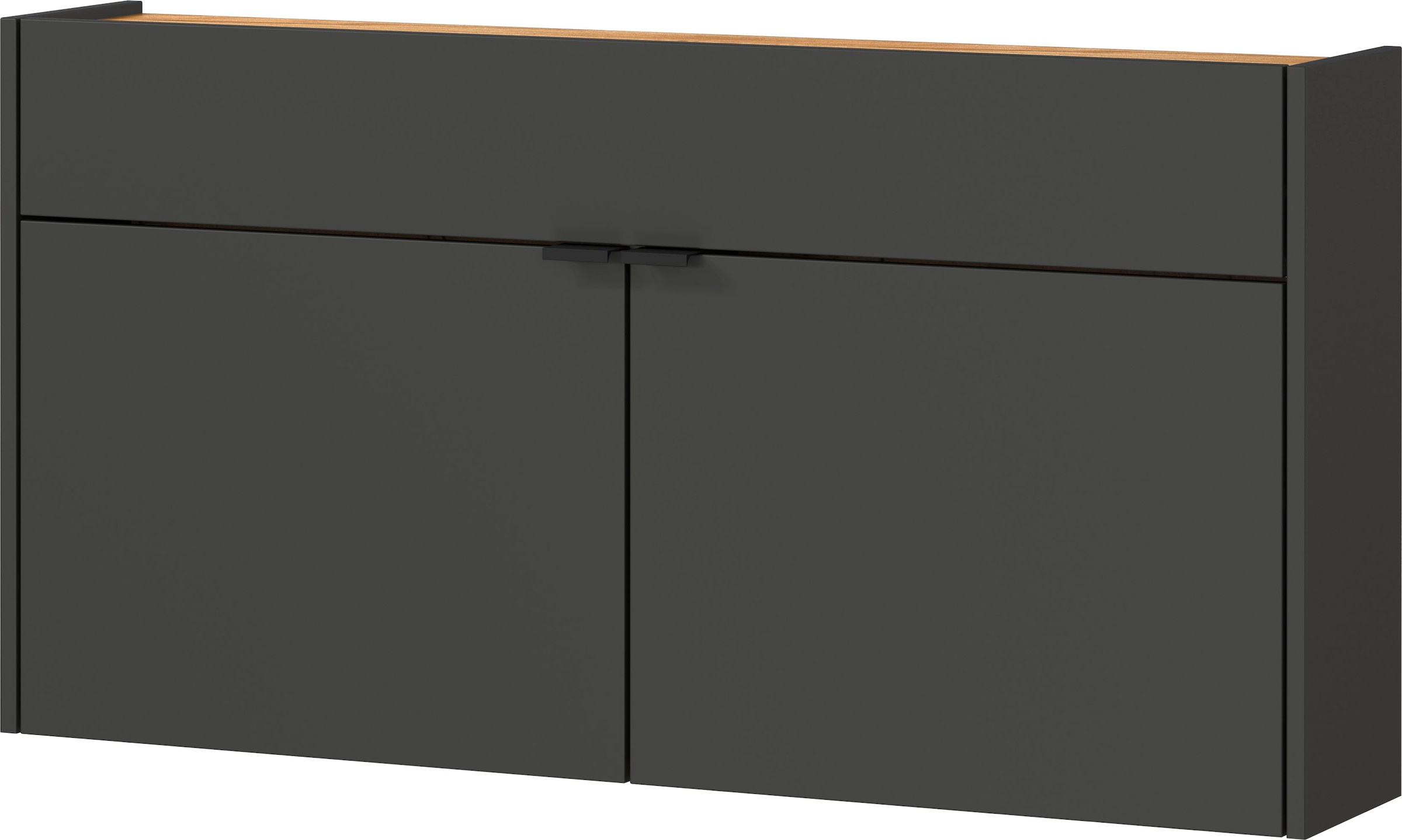 GERMANIA Garderoben-Set »Ameca«, (Set, 2 St.), Mehrzweckschrank und Spiegel, geringe Tiefe, ideal für schmale Flure