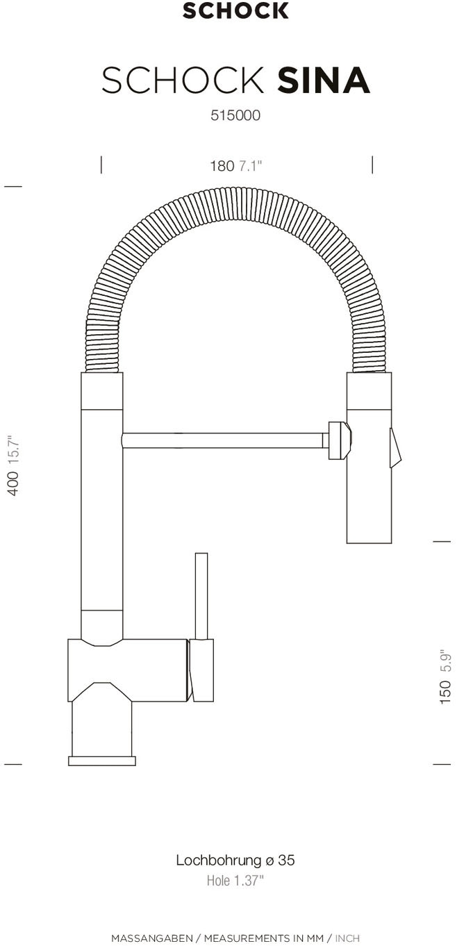 Schock Küchenarmatur »Sina«