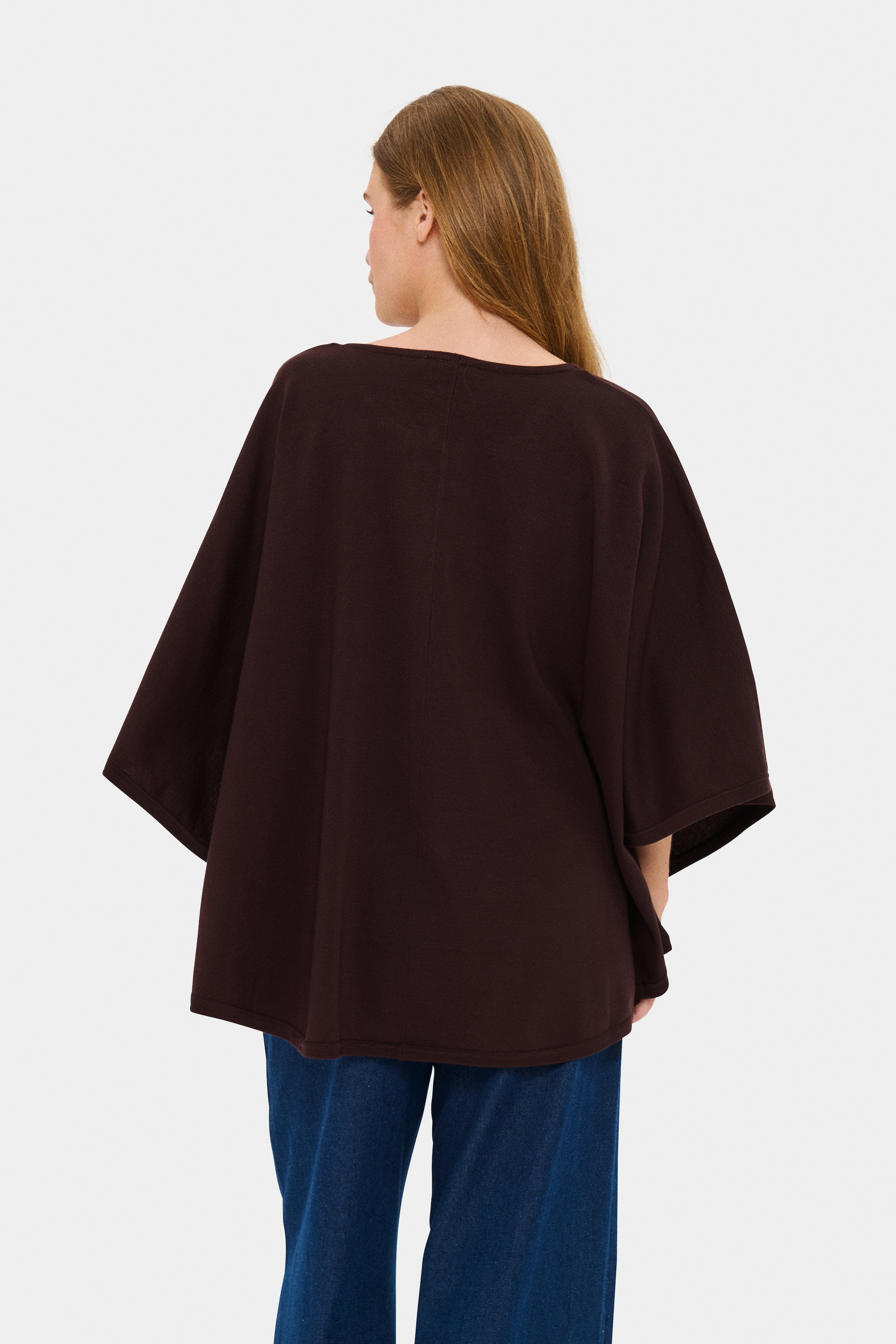 Saint Tropez Poncho en tricot »BilliSZ Poncho« Loose fit, Viskosemischung