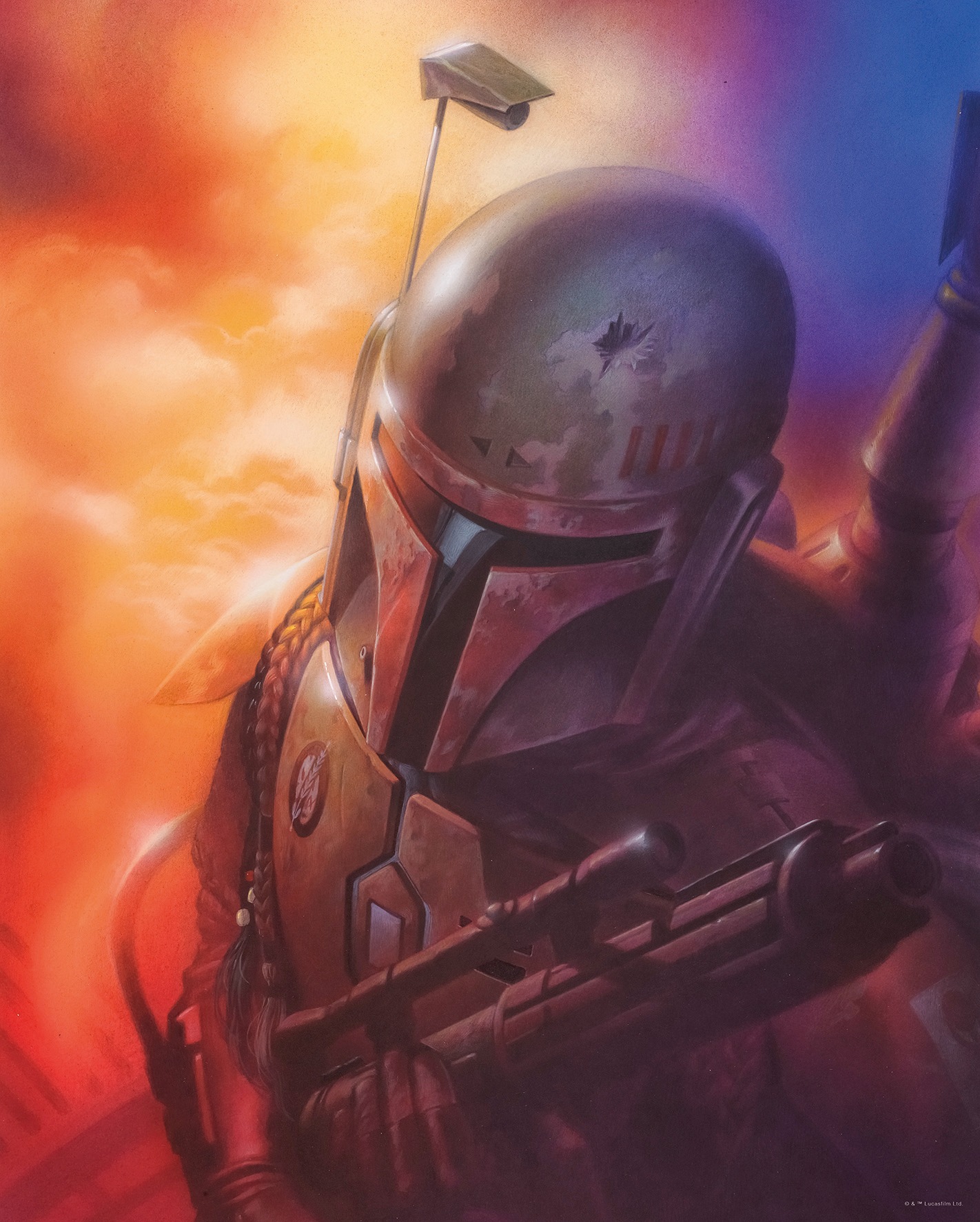 Image of Komar Poster »Star Wars Classic Mandalorian«, Star Wars bei Ackermann Versand Schweiz