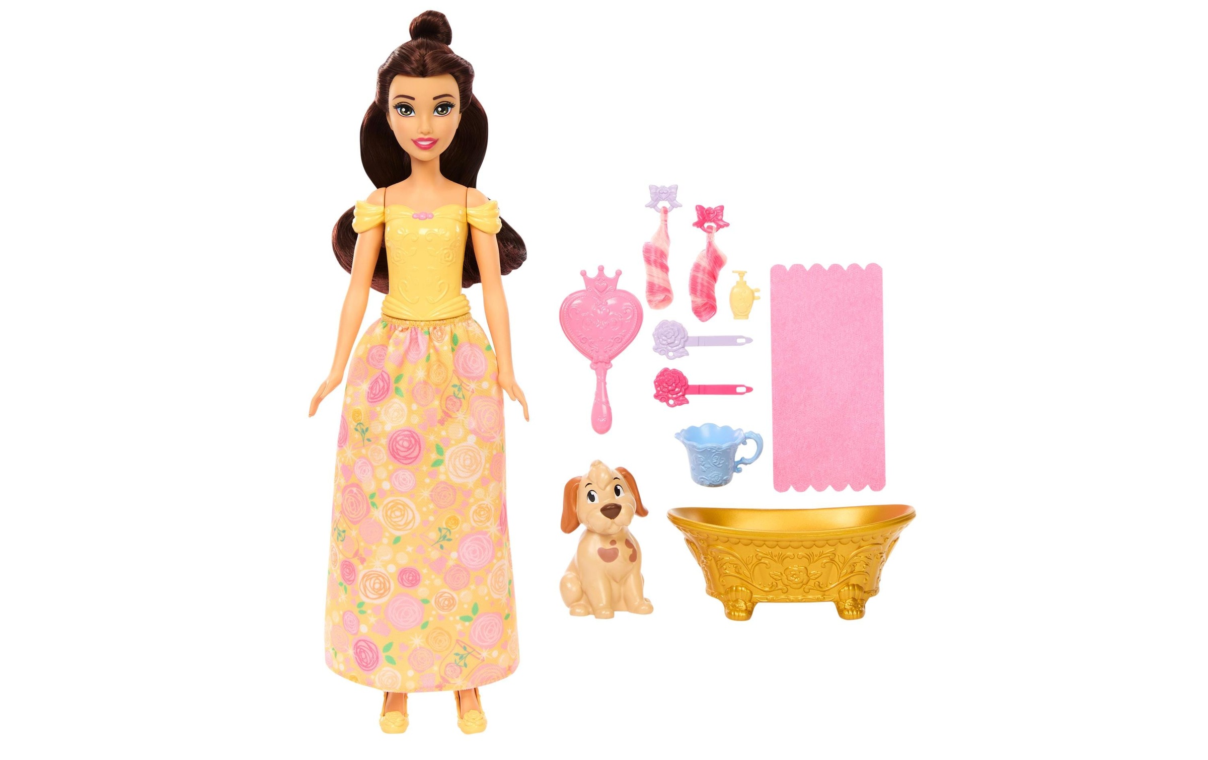 Disney Princess Anziehpuppe »Puppe Belle and Feature Pet«