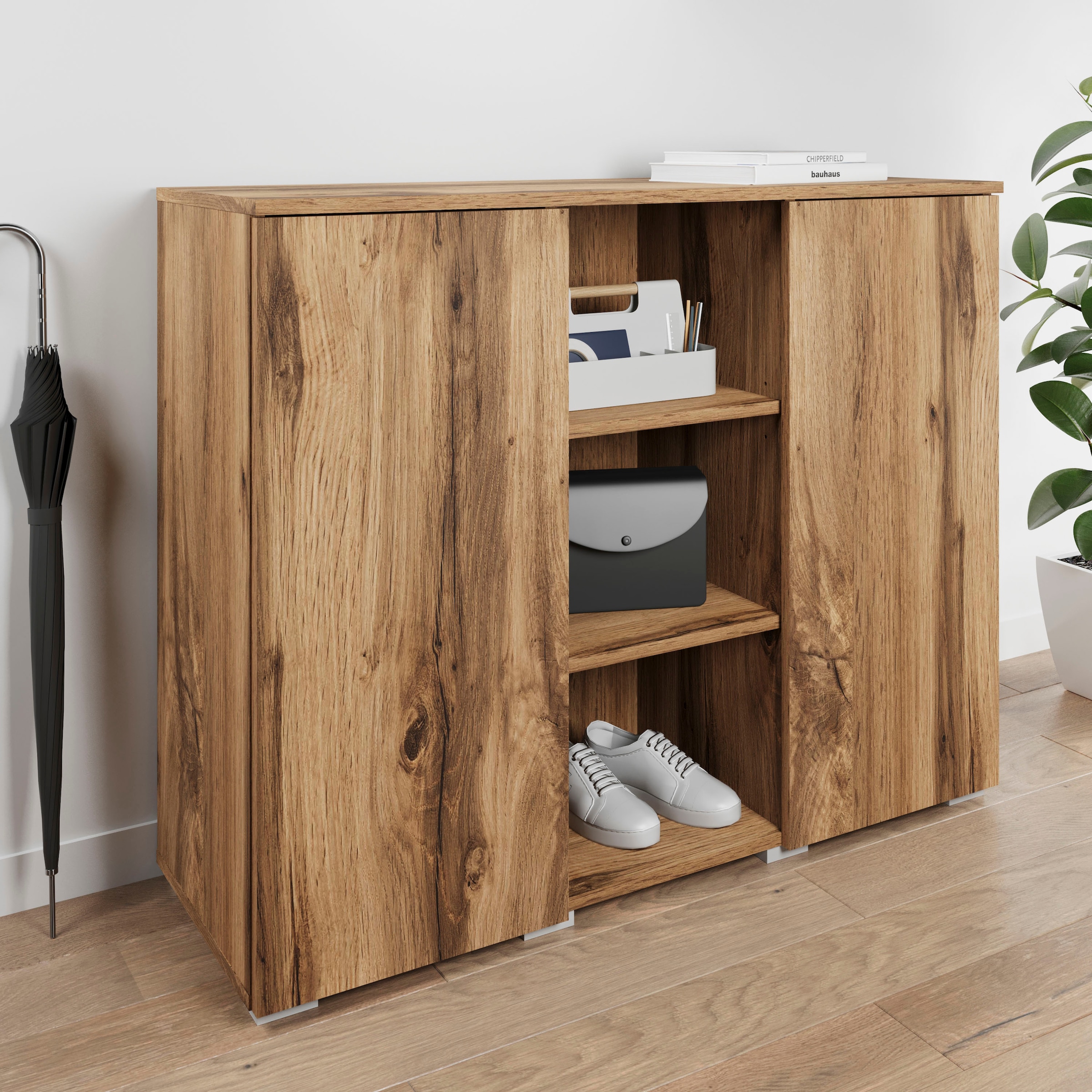 GOODproduct Commode à chaussures »Paris« largeur 100 cm
