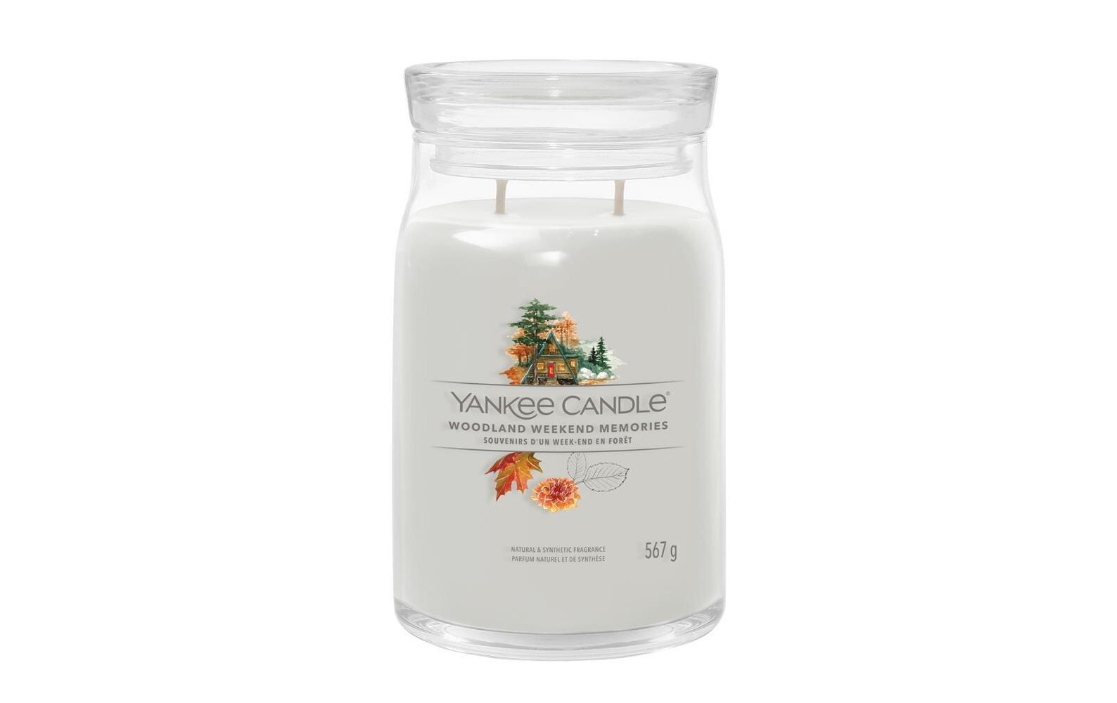 Image of Duftkerze "Yankee Candle Signature Woodland Weekend Memories Signature Large Jar"