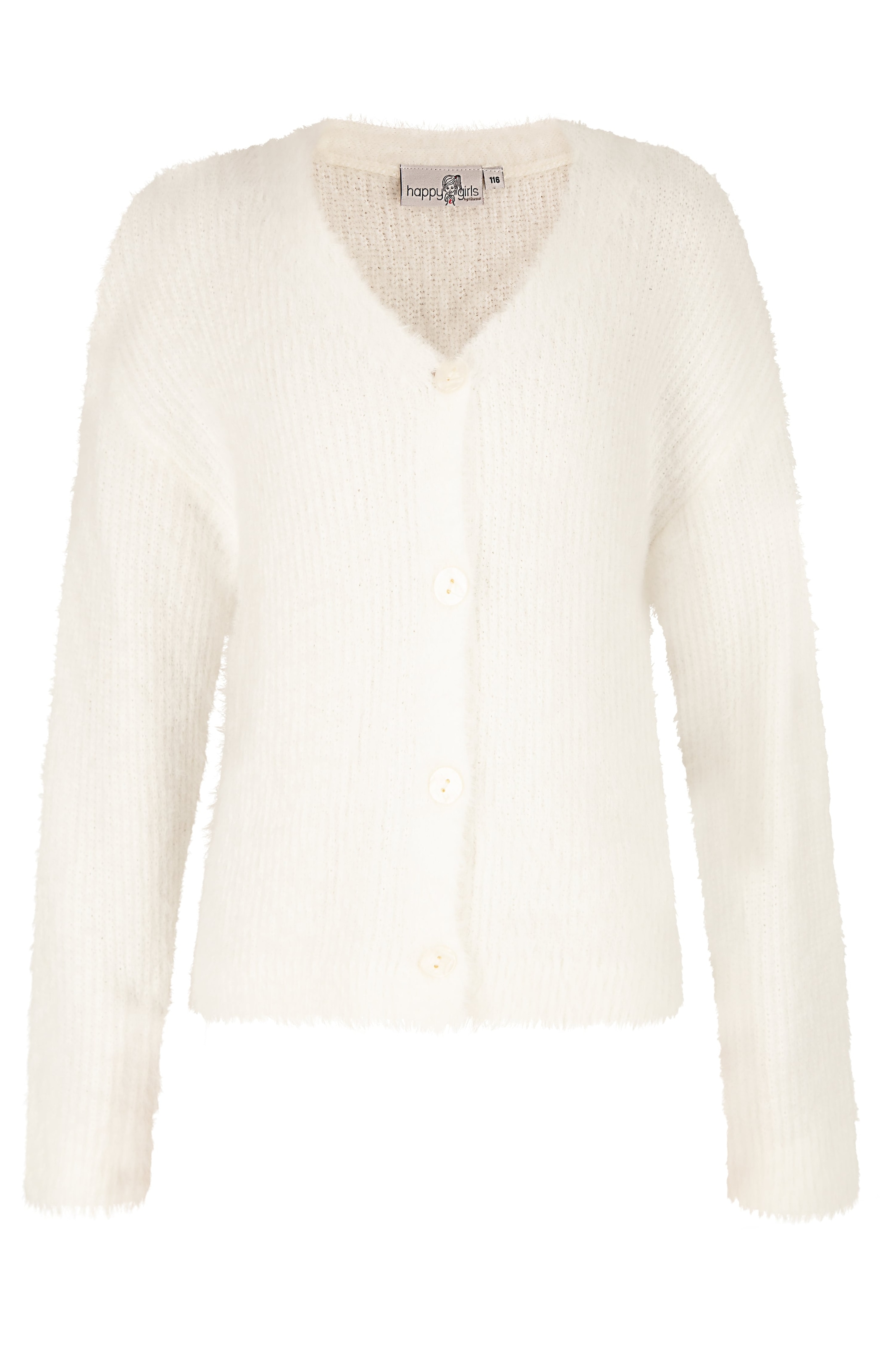 Image of happy girls Strickjacke in kuscheliger Bouclé-Optik