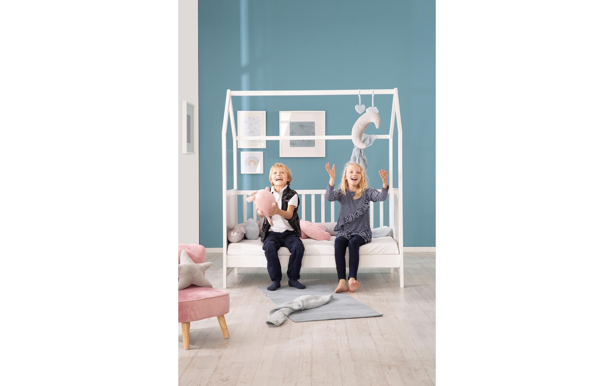 roba® Babybett »Hausbett 70x140 cm«