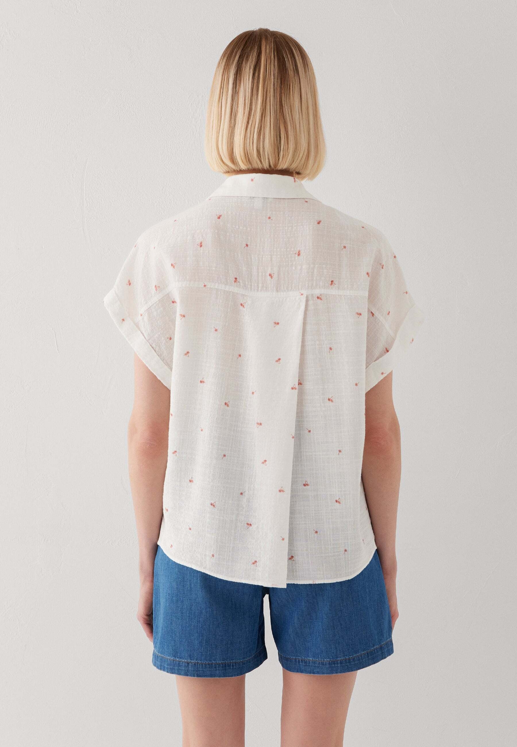 Mavi Blouse à manches courtes »Mavi Kurzarmbluse Short Sleeve Woven«