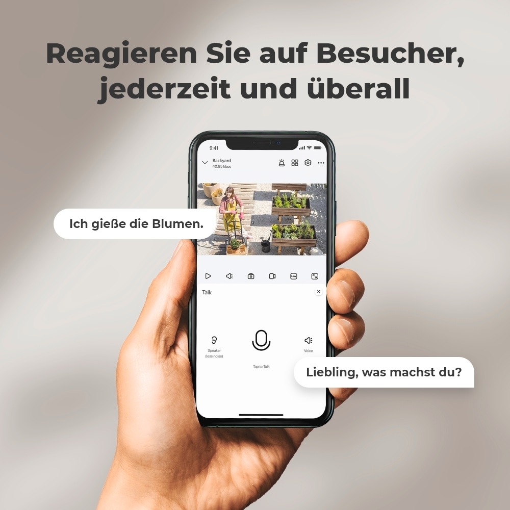 Reolink Überwachungskamera »Argus Series B420 Battery-WiFi«, Aussenbereich