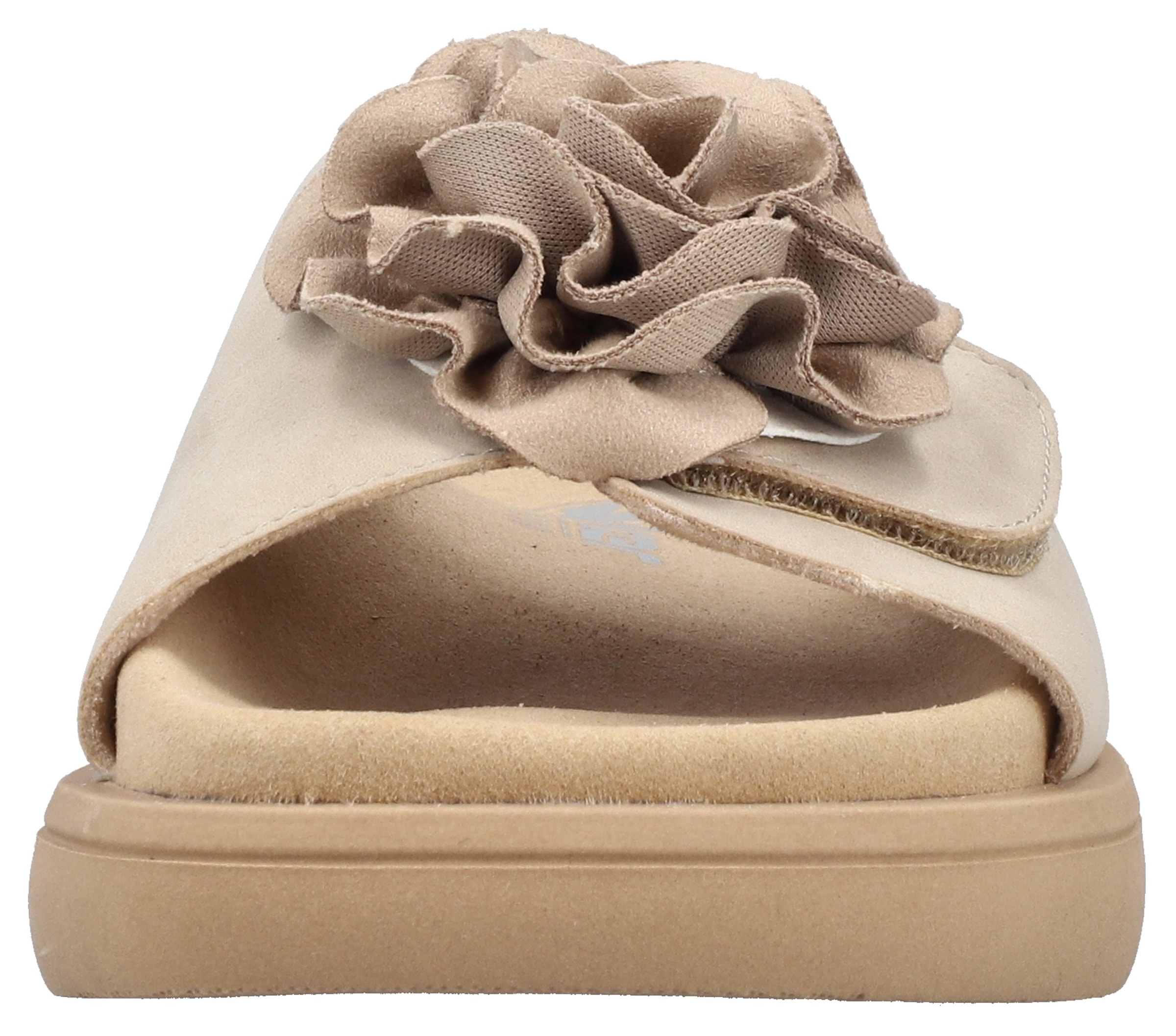 Rieker Pantolette  Sommerschuh, Hausschuh, Strandschuh mit bequemem Fussbett