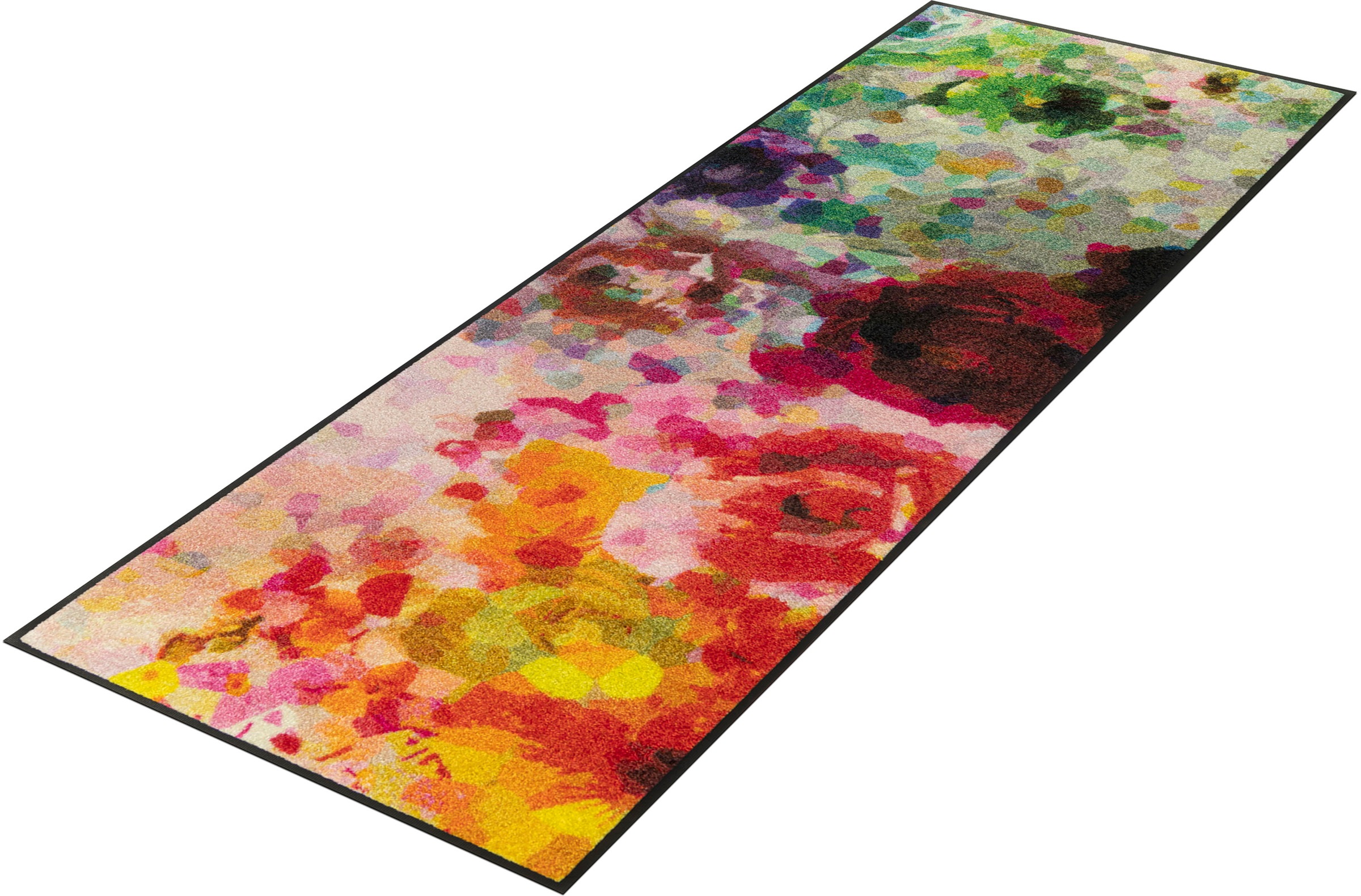 Image of wash+dry by Kleen-Tex Läufer "Colour Blast" rechteckig 7 mm Höhe Teppich
