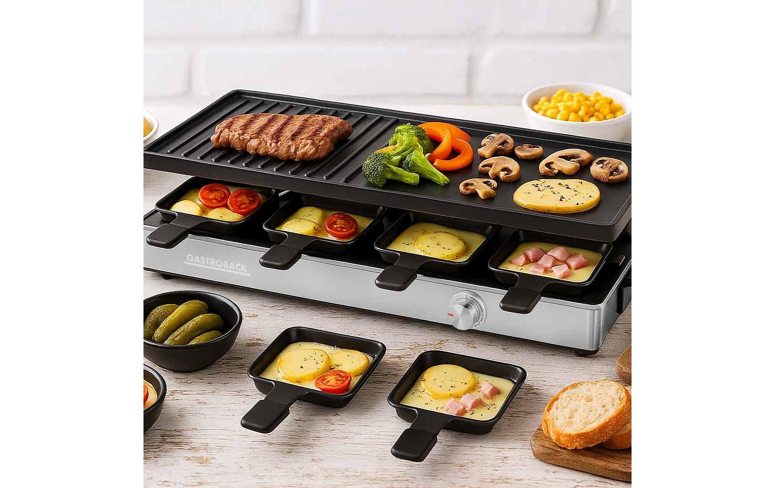 Gastroback Raclette »Grill & Pancake Station« 1.700 W