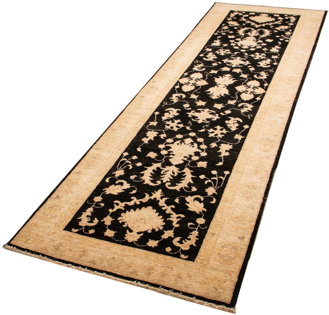 Image of morgenland Orientteppich »Ziegler - 294 x 82 cm - dunkelblau«, rechteckig, 6 mm Höhe, Wohnzimmer, Handgeknüpft, Einzelstück mit Zertifikat bei Ackermann Versand Schweiz