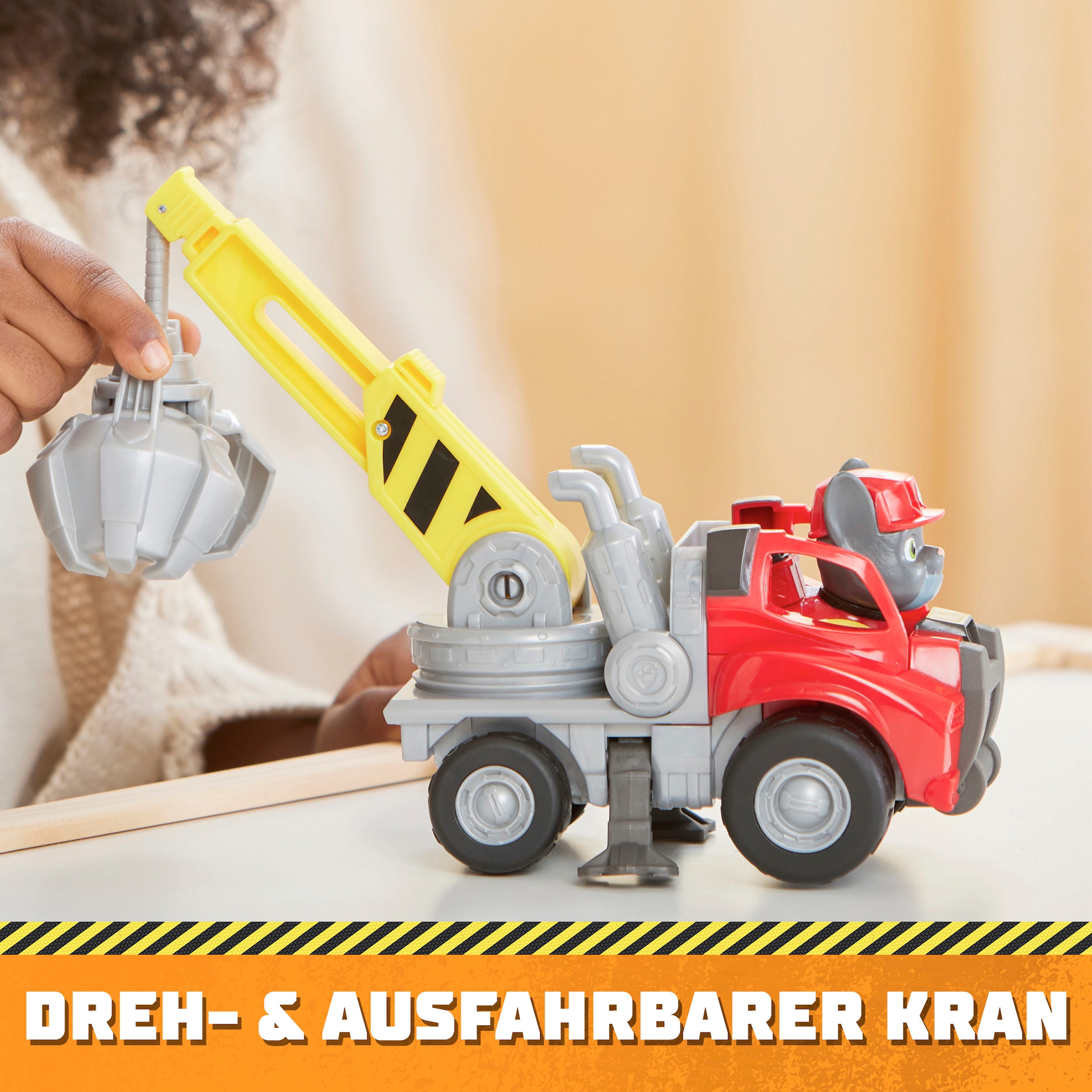 Spin Master Voiture-jouet »Rubble & Crew - Core Vehicle Solid Charger«