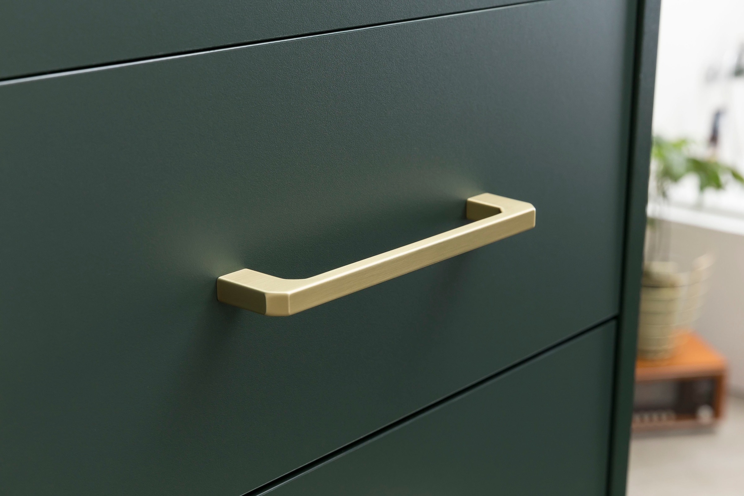 welltime Armoire vestiaire »Kent mit goldfarbenen Griffen« Breite 67,1 cm, made in Germany