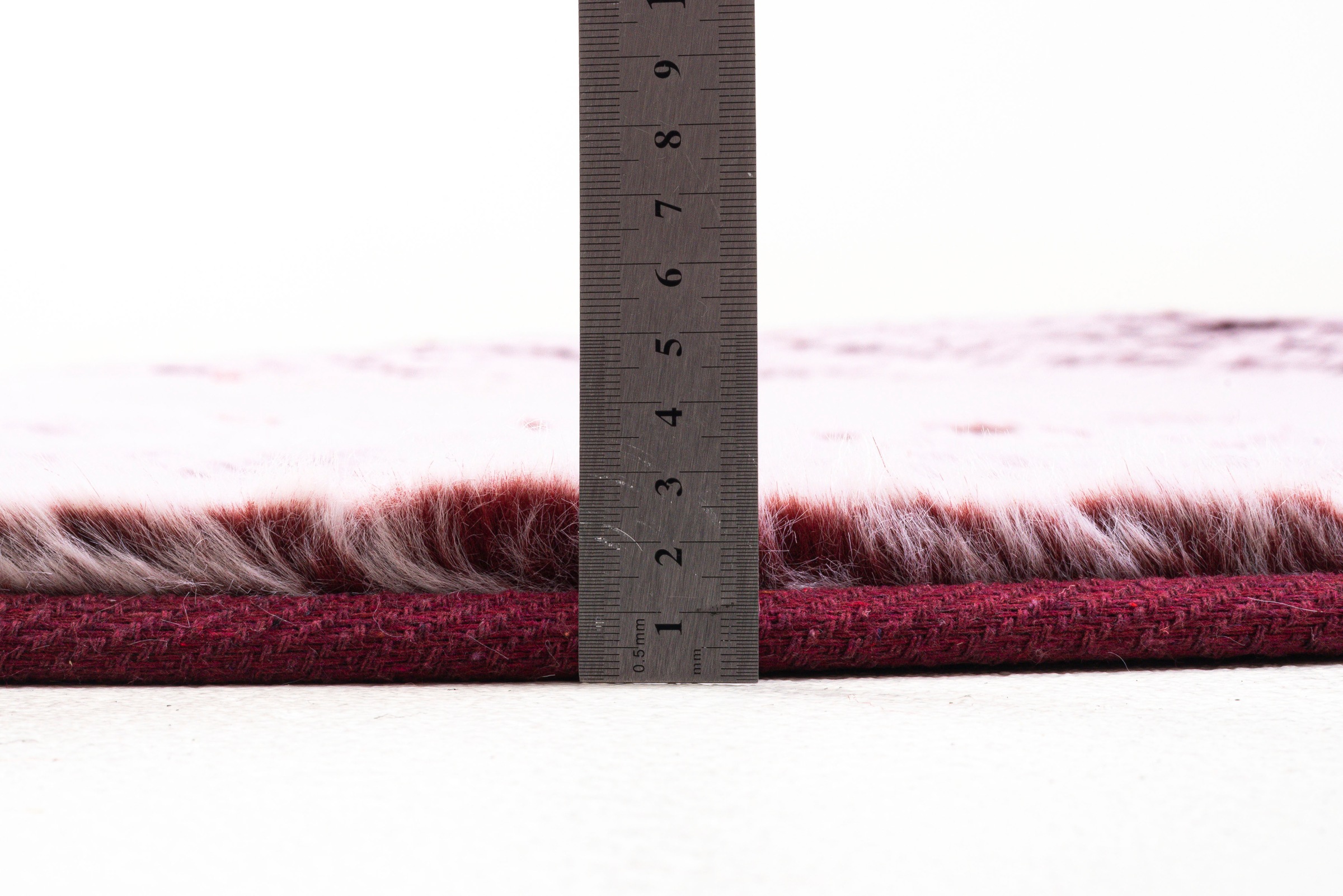 TOM TAILOR HOME Fellteppich »Furry«, rund, 25 mm Höhe, Kunstfell, Hochflor, extrem weiche Haptik