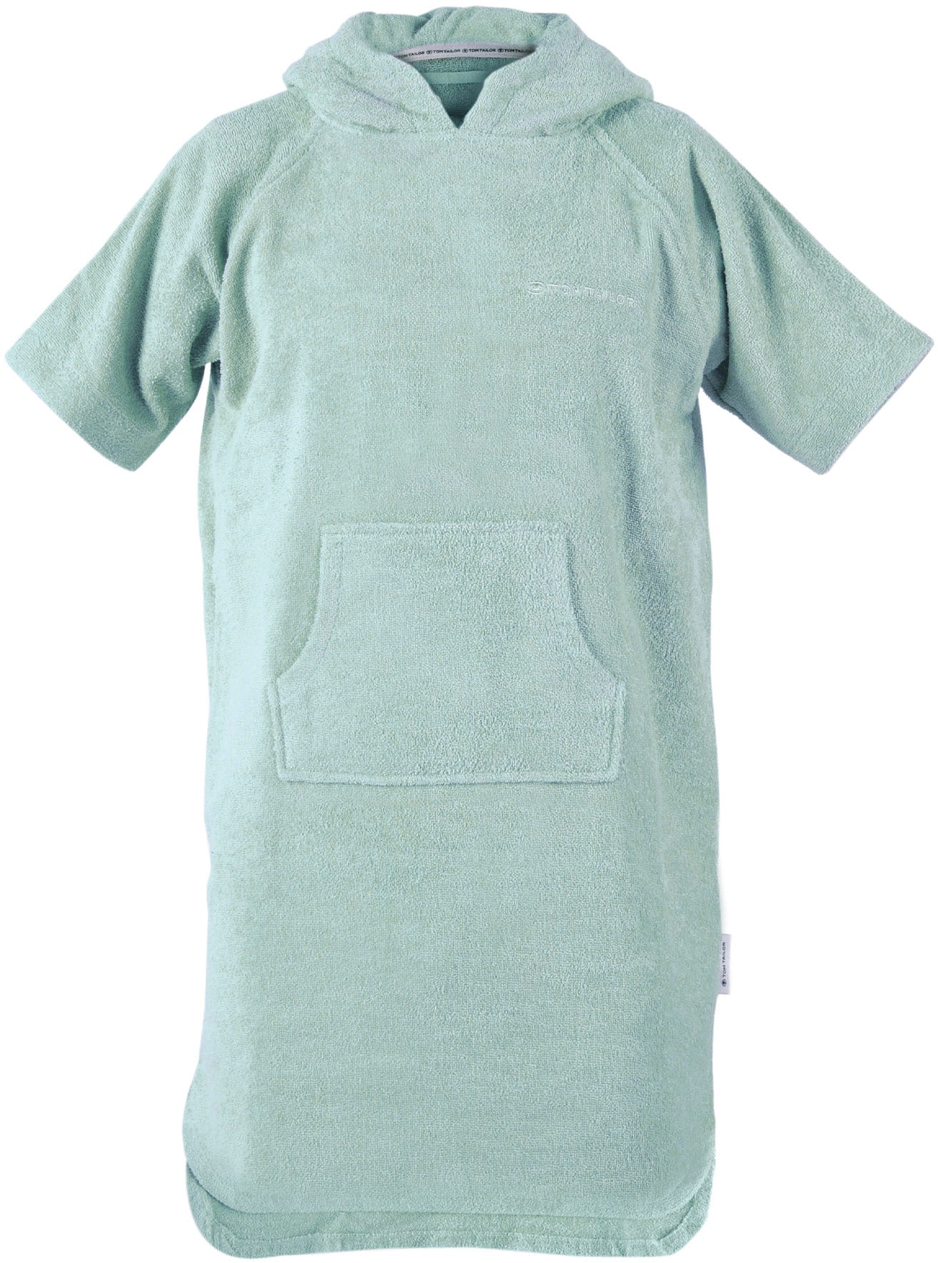 TOM TAILOR HOME Poncho de bain »Surfponcho COLOR BATH« 1 cuis avec cordon, sac banane, très absorbant, coton, aussi en tailles enfants