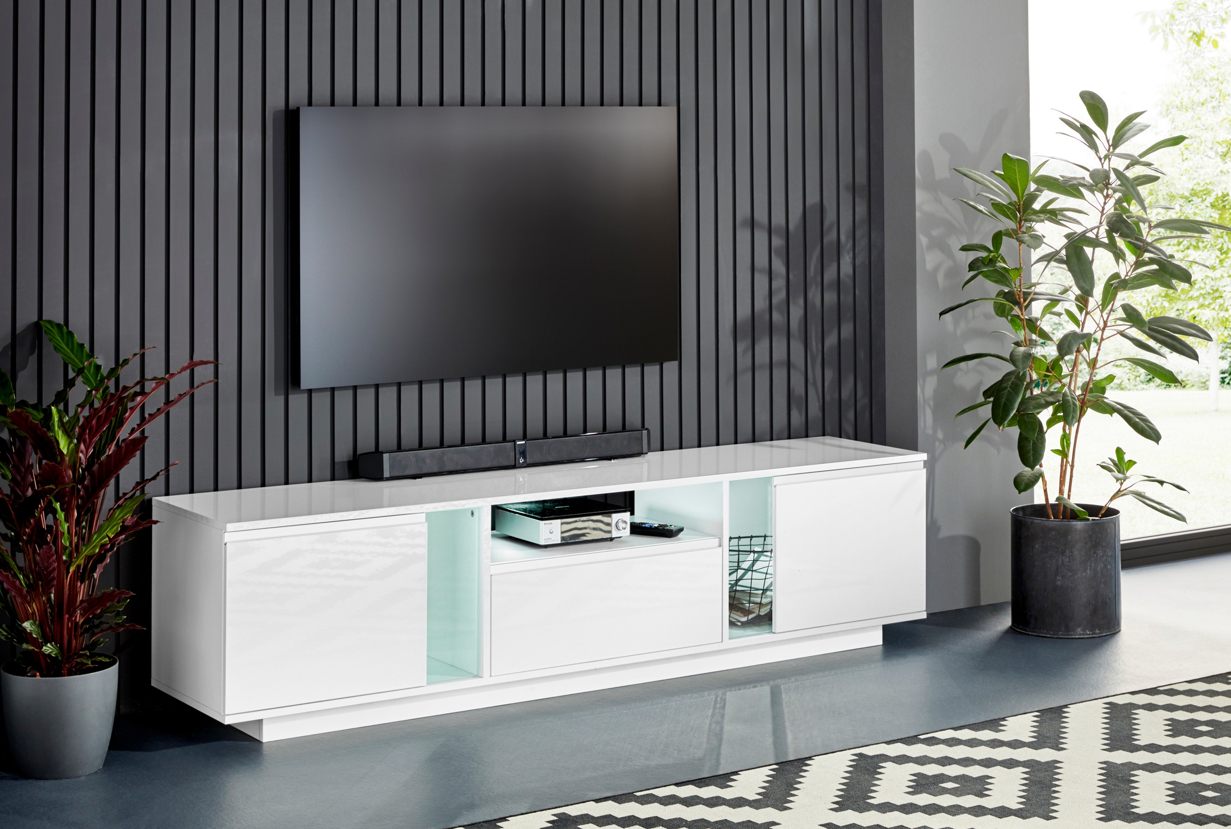 Home affaire Lowboard "ElegantTV-Board, TV-Schrank" Breite ca. 180 cm