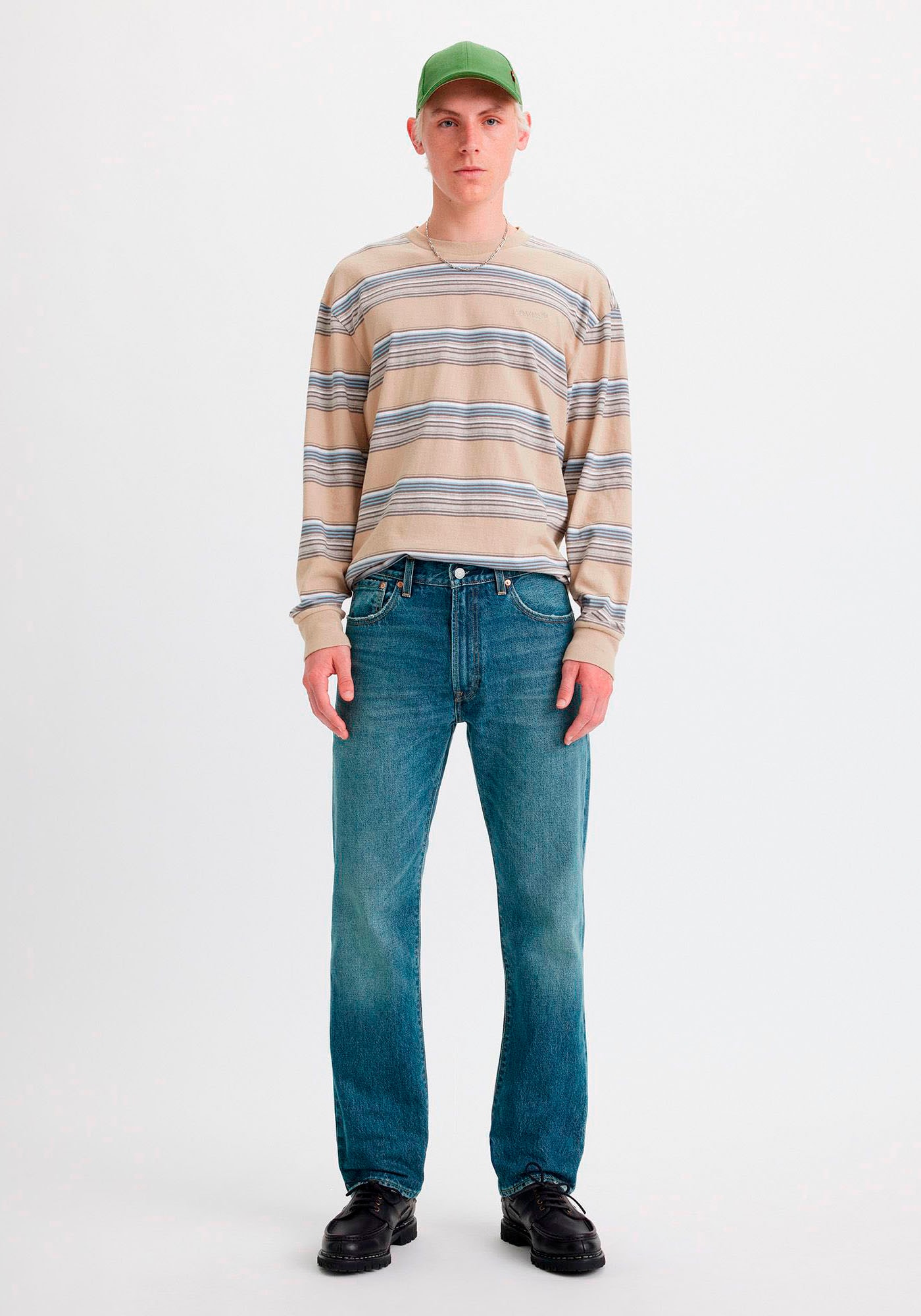Levi's® Straight-Jeans »551Z AUTHENTIC«, mit Lederbadge