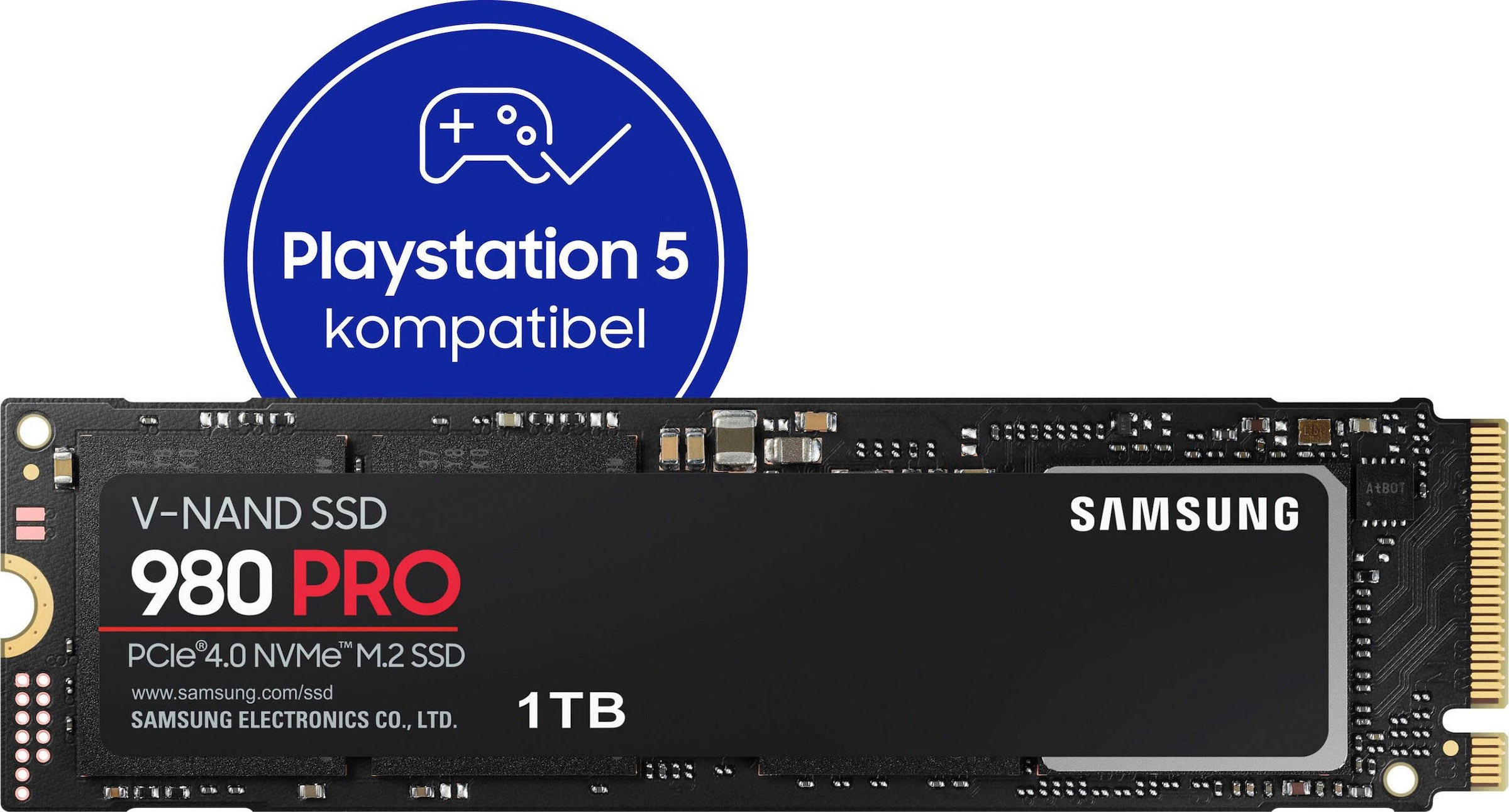 SAMSUNG Disque dur SSD interne 990 PRO 4 TB avec Heatsink pour PS5